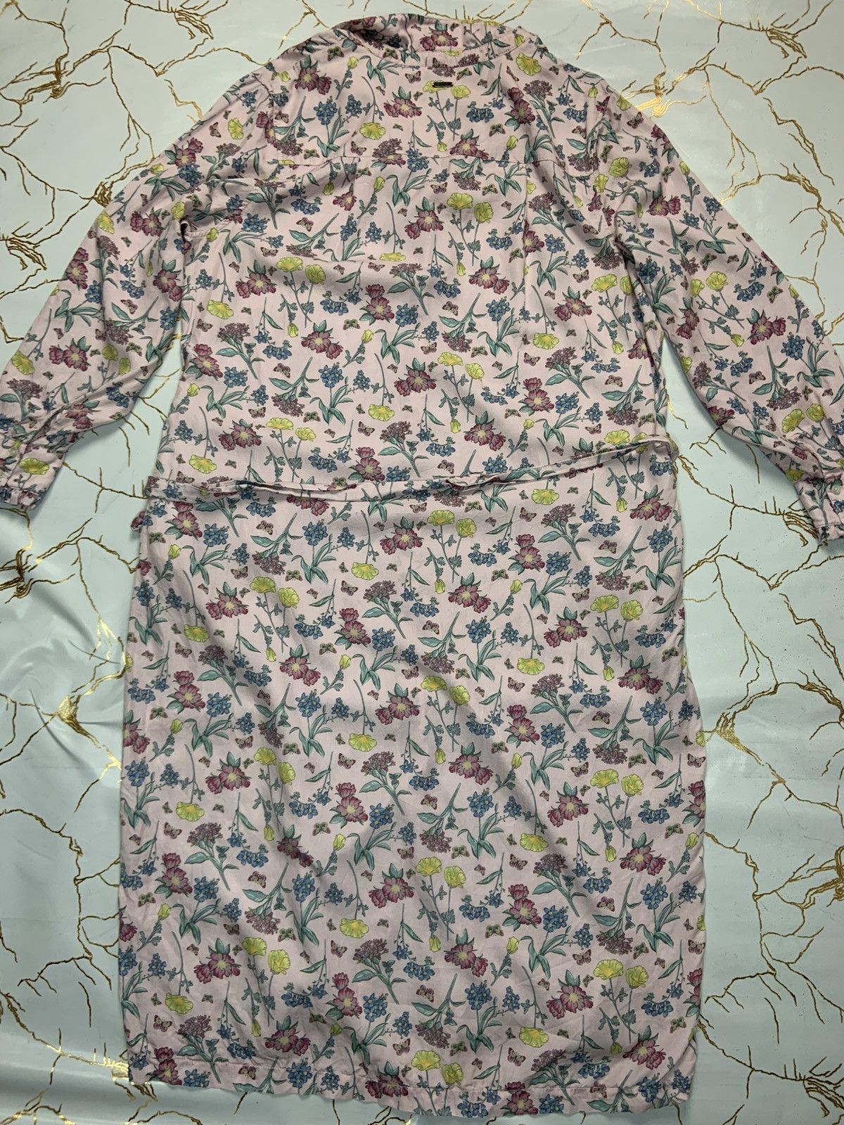 Barbour Barbour Women Else Dress Long Floral UK 18 US 14 EUR 44 Size XL / US 12-14 / IT 48-50 - 7 Thumbnail