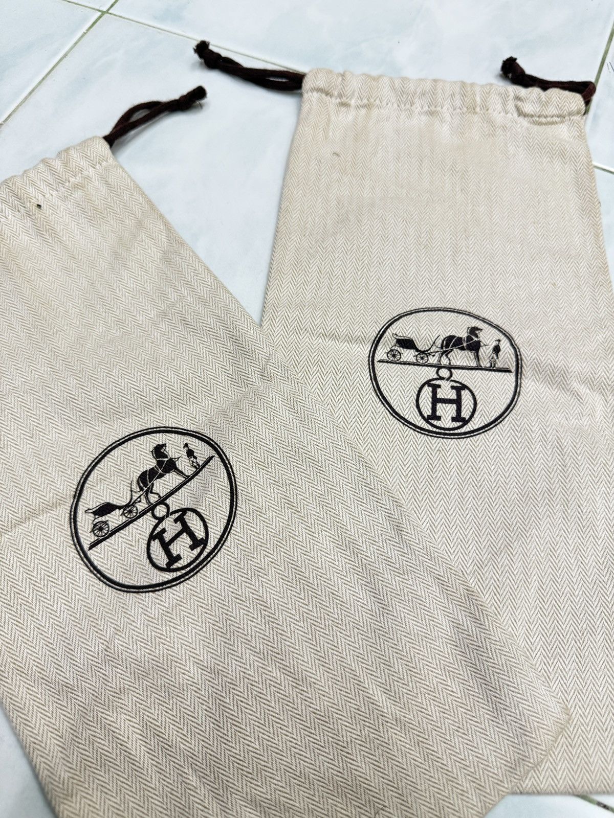 Hermes 🔥🔥🔥ARCHIVE HERMES DUSTBAG Size ONE SIZE - 2 Thumbnail