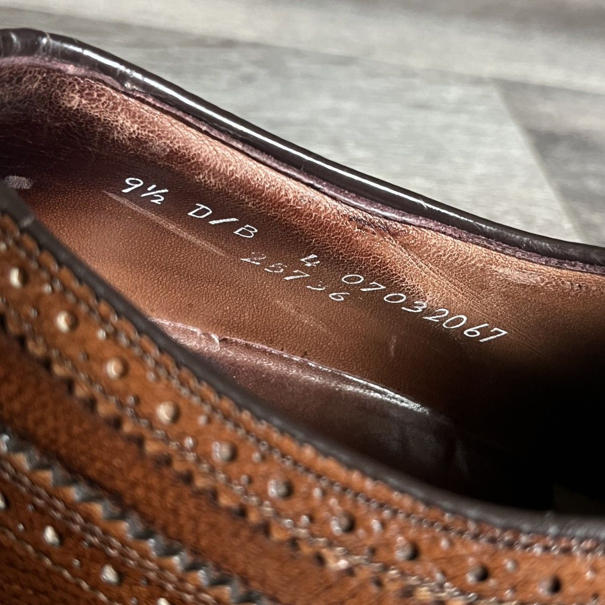 Bostonian Vintage 1980s Bostonian Longwing Wingtip Leather Loafers USA Size US 9.5 / EU 42-43 - 8 Thumbnail