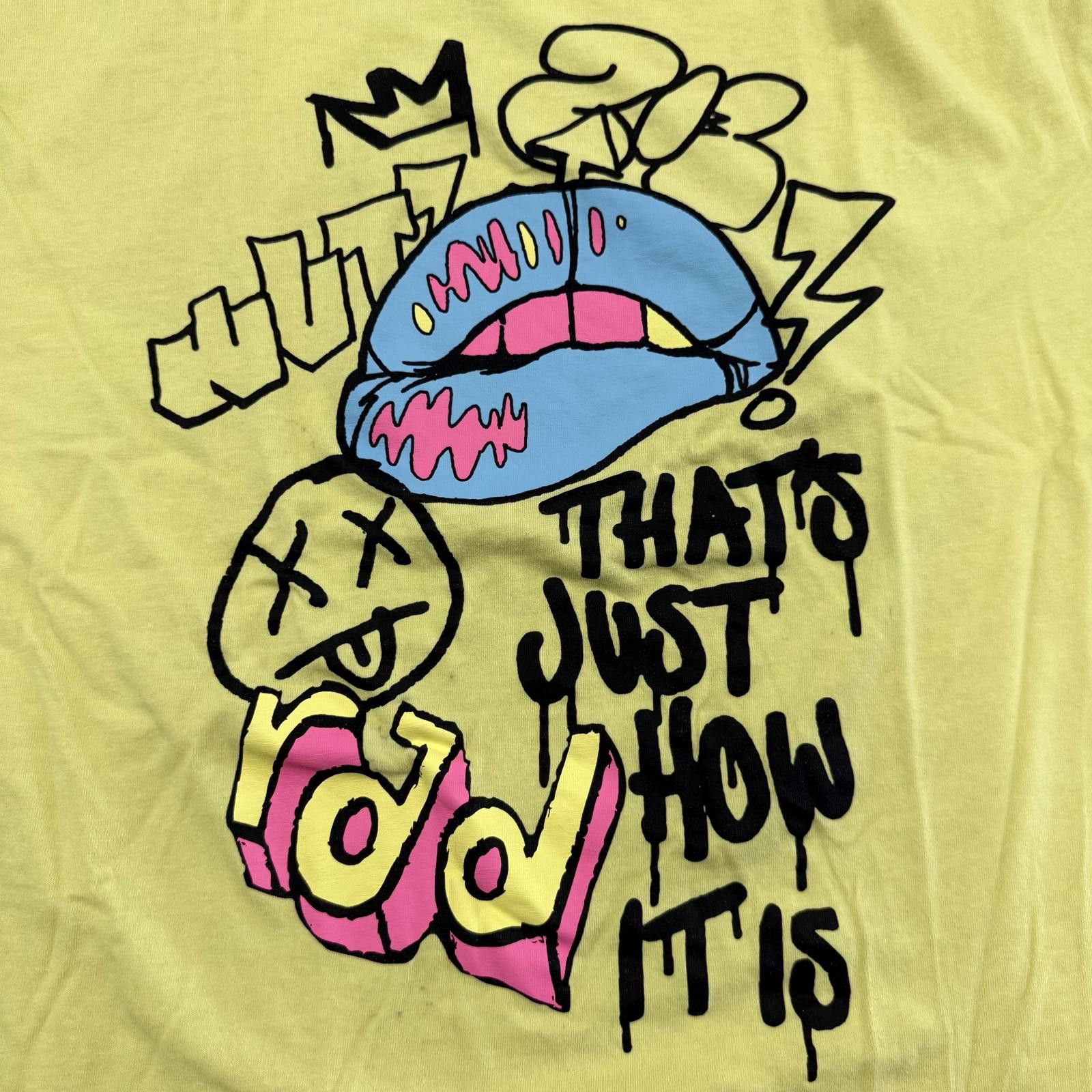 Designer No Boundaries Single Stitch Street Art Shirt - L Oversized Size US L / EU 52-54 / 3 - 2 Thumbnail