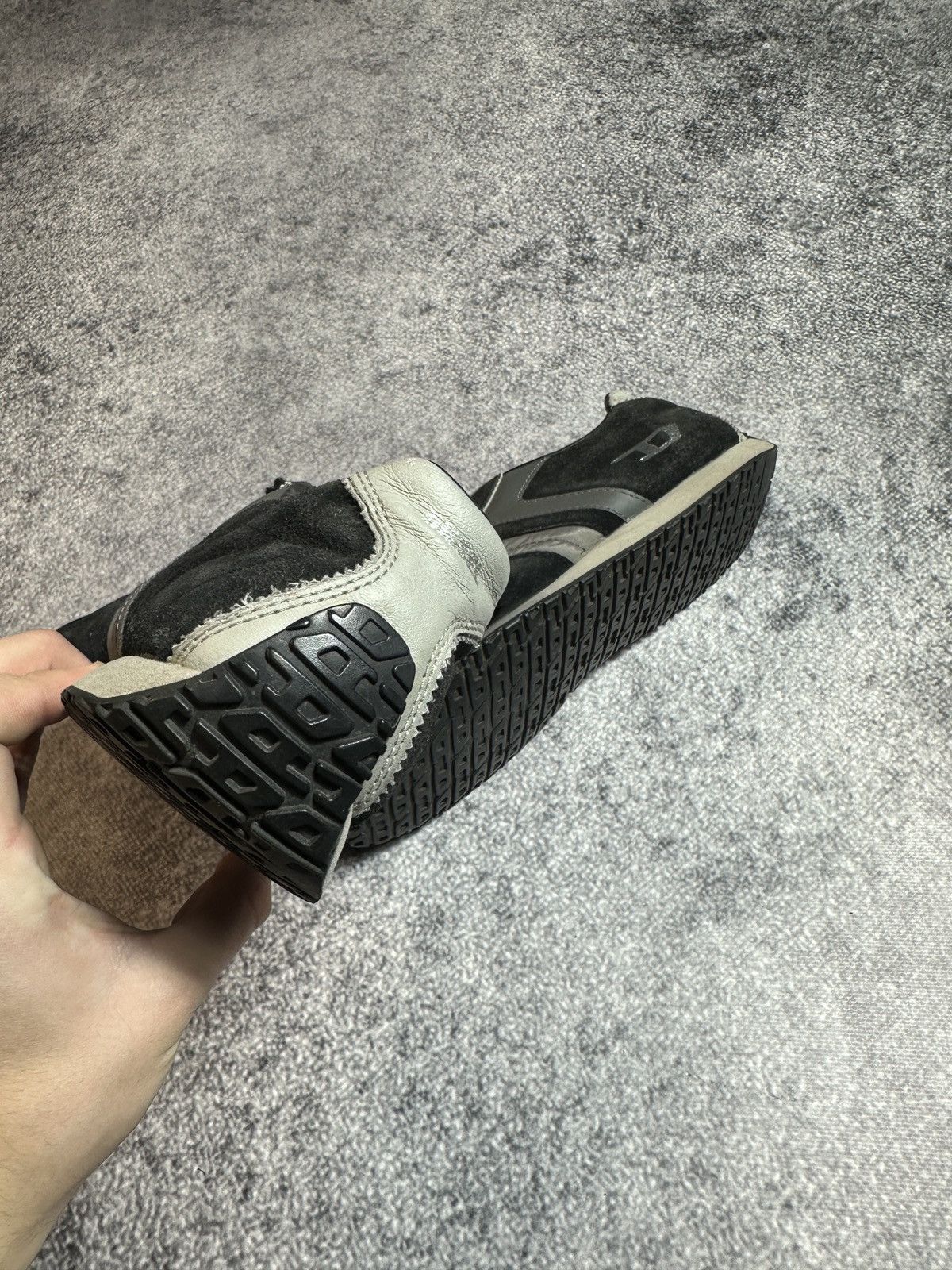 Diesel × Vintage Y2K Vintage Diesel Leather Sneakers Avant Garde Style USA Size US 8.5 / IT 38.5 - 2 Thumbnail