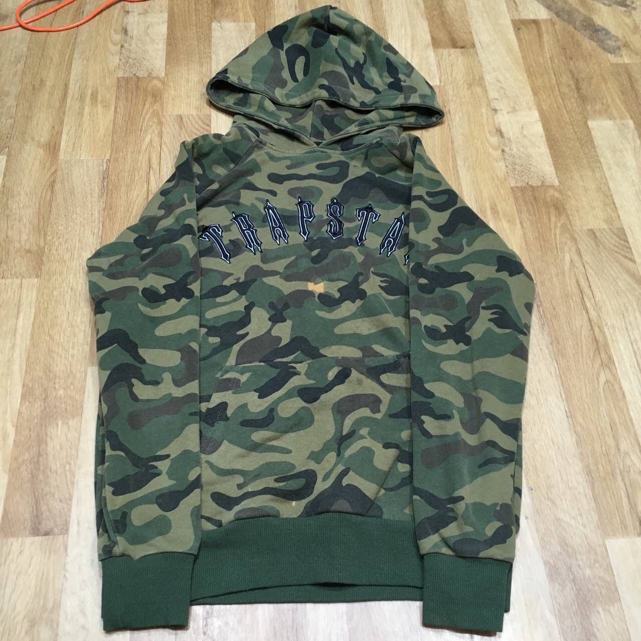 Vintage Trapstar Hoodie Big Logo Y2K Faded Hooded Trapstar London US