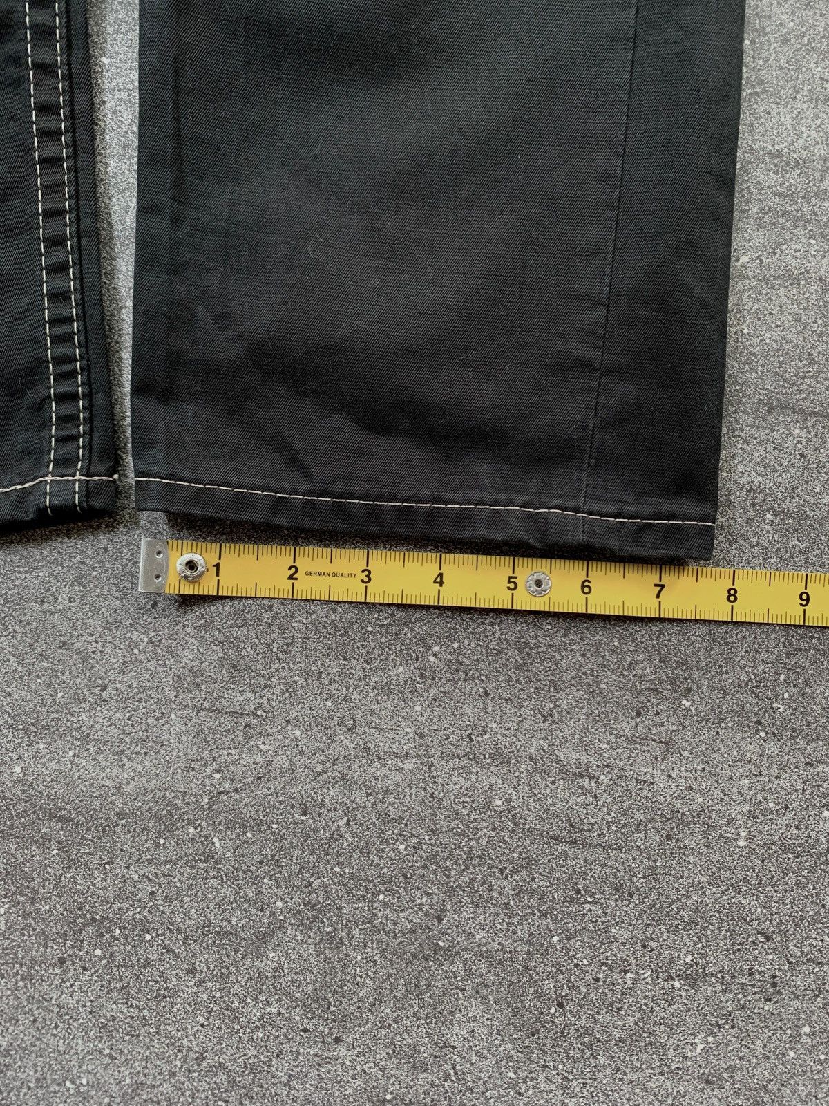 Junya Watanabe × Levi's FREE TAX! Contrast Stitching Straight Denim Jeans Size US 31 - 18 Thumbnail