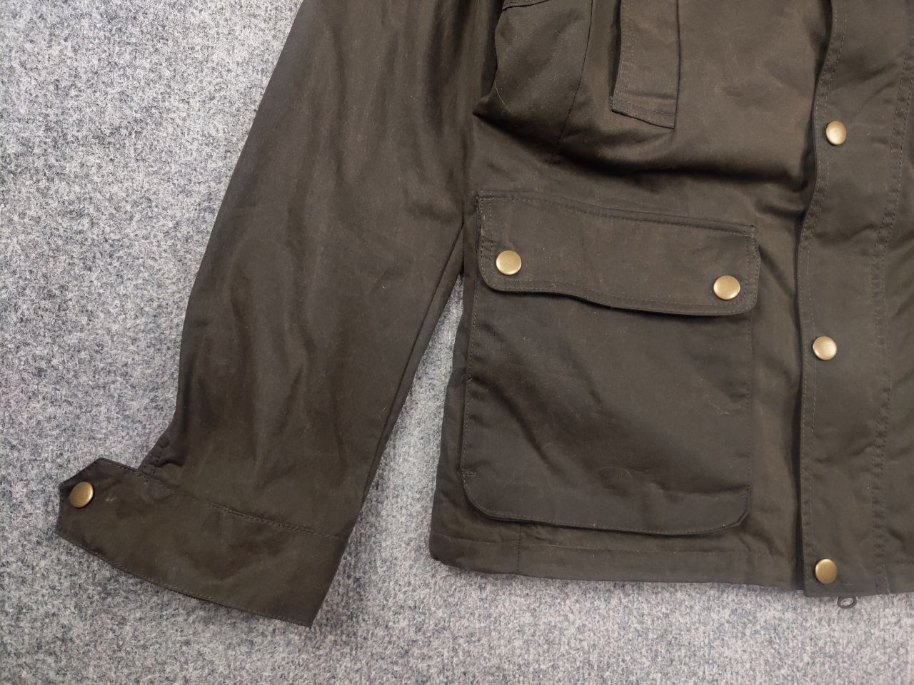 Vintage Vintage England The British Millerain Wax Jacket Barbour Size US S / EU 44-46 / 1 - 6 Thumbnail