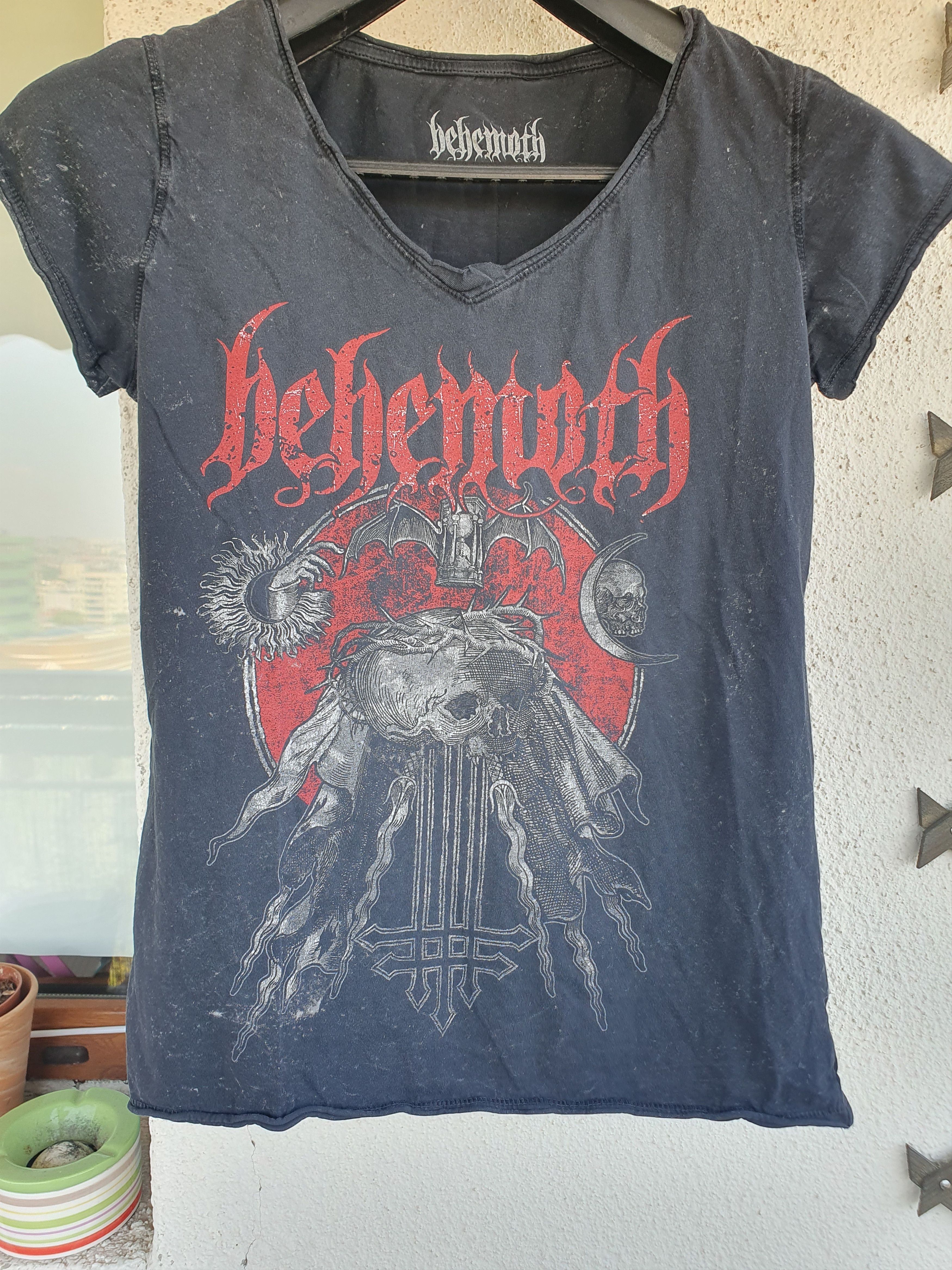 Band Tees Behemoth Profane Skull Women's Band t-shirt sz M Size M / US 6-8 / IT 42-44 - 1 Thumbnail
