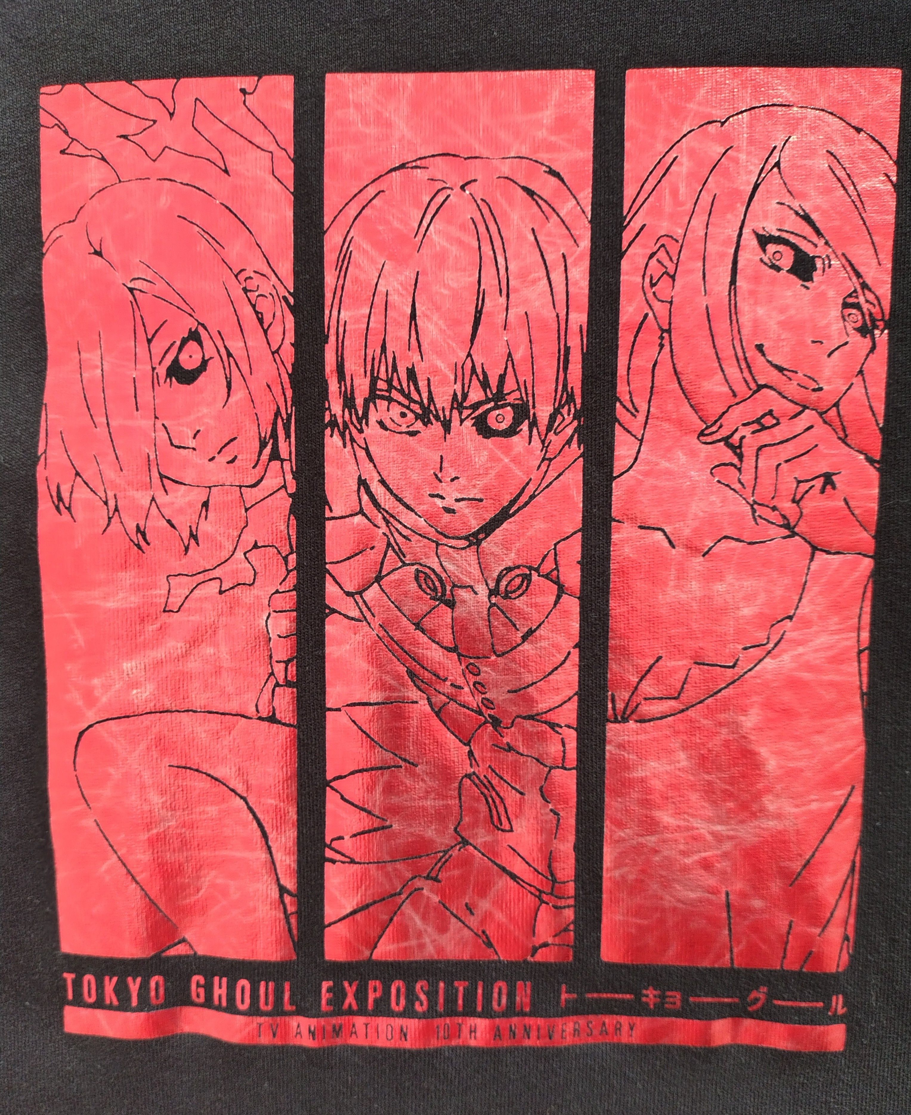 Other VERY RARE Tokyo Ghoul 10th Anniversary Exhibition Event Tee Size US XL / EU 56 / 4 - 1 Thumbnail