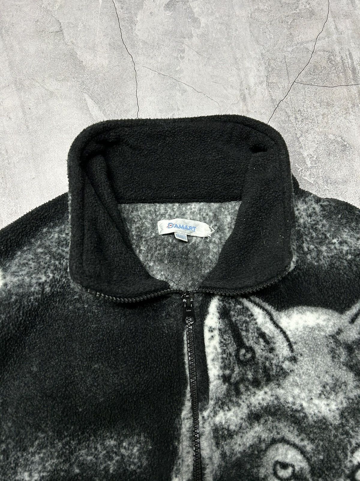 The Mountain Vintage Light Jacket Wolf Fleece Windbreakers Zip 90s Size US M / EU 48-50 / 2 - 7 Thumbnail