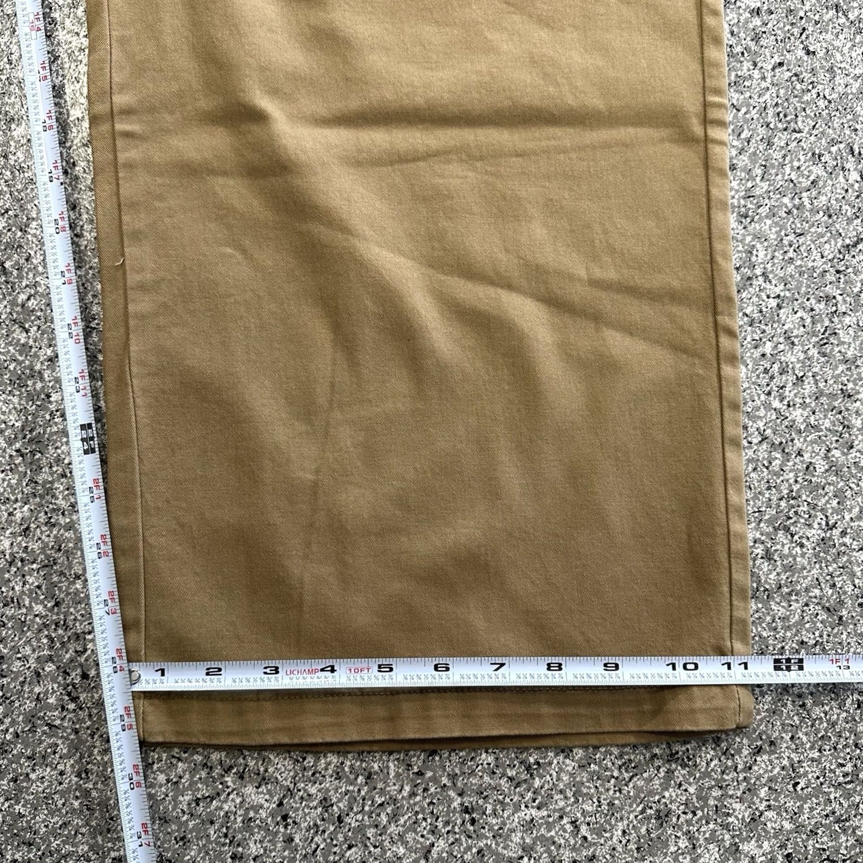 Old Navy Old Navy Khaki Pants Mens 50x32 Brown Flat Front Stretch Chino Big & Tall Size US 32 / EU 48 - 8 Thumbnail