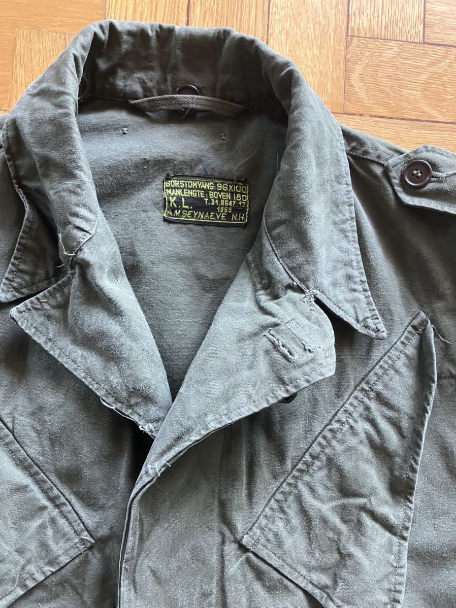 Vintage 1950s army field jacket Size US L / EU 52-54 / 3 - 2 Thumbnail
