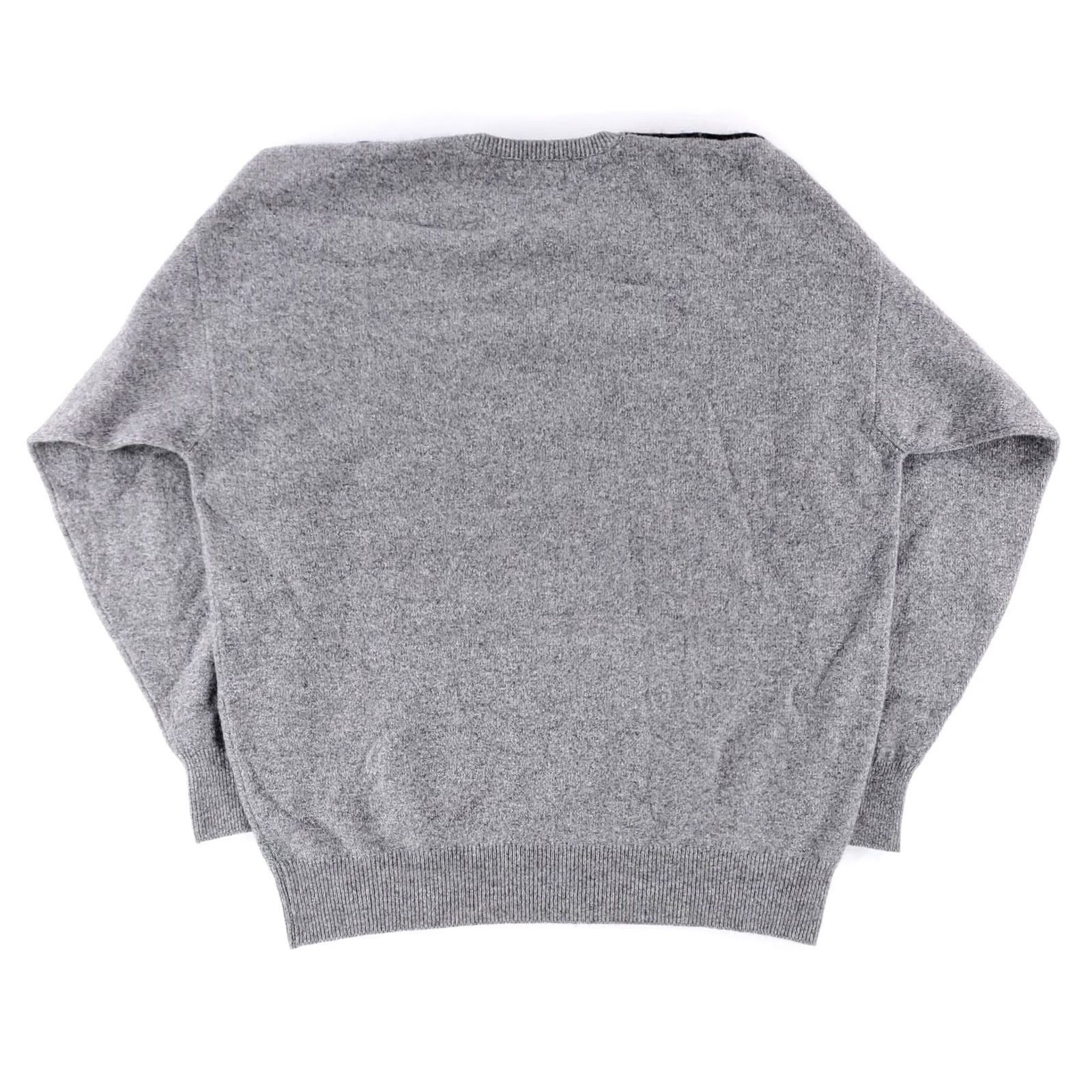 Vintage Clan Douglas Cashmere Sweater Grey Black Geometric Long Sleeve Mens XL Pullover Men Size US XL / EU 56 / 4 - 3 Thumbnail