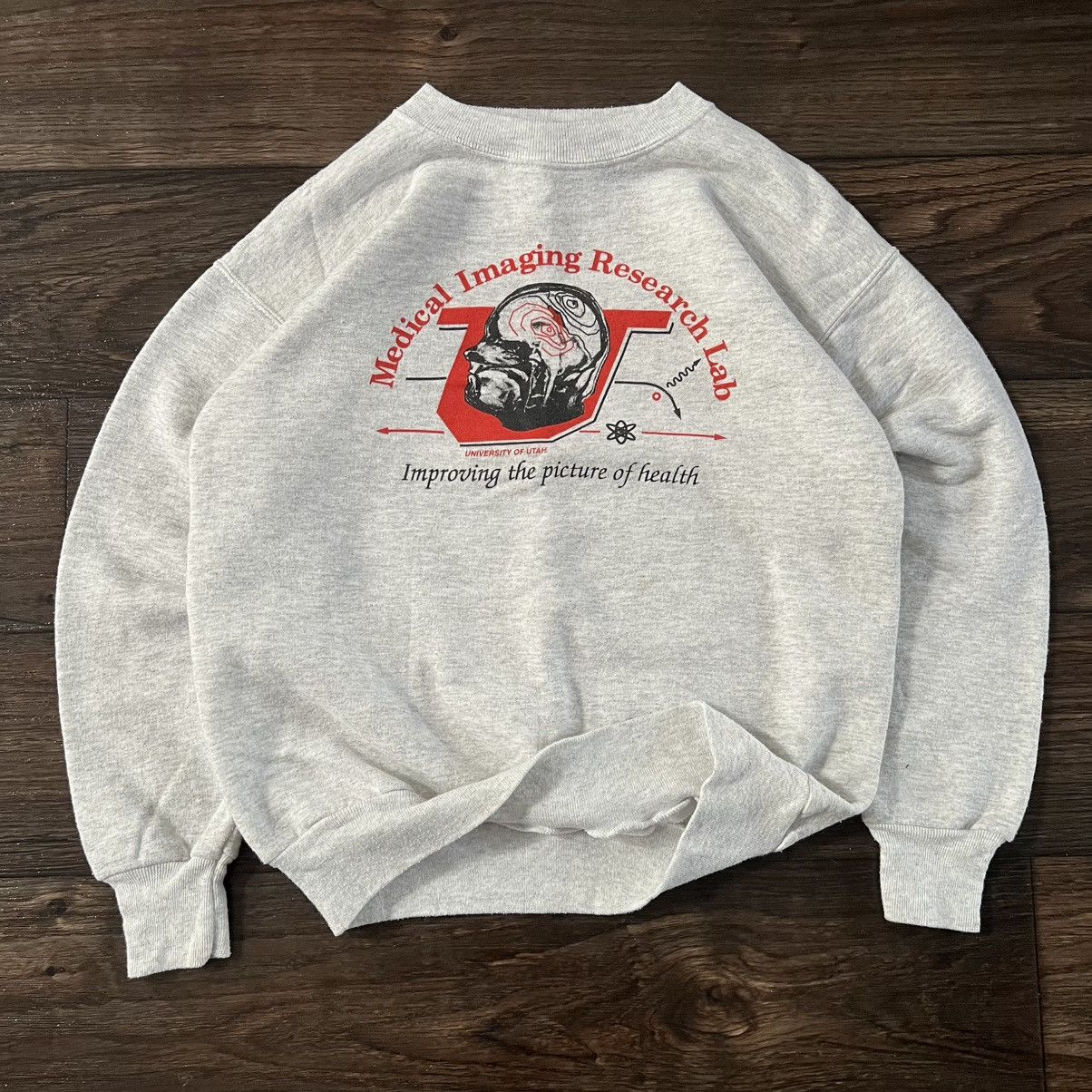 Hanes Vintage anatomy 1990’s University of Utah scanning Tech Size US M / EU 48-50 / 2 - 1 Thumbnail