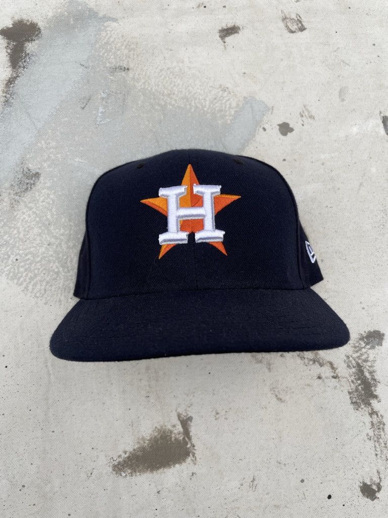 MLB × New Era New Era Houston Astros Navy Fitted Cap Size ONE SIZE - 1 Thumbnail