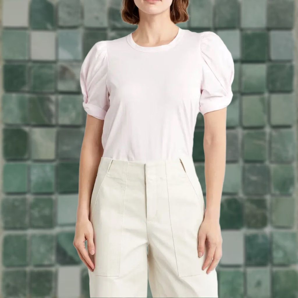 Vintage NWT A.L.C. T-Shirt Pink Cotton Size S Women NYC Neiman Marcus 35 List SM Shirt Womens Pink Cotton T-Shirt NWT A.L.C. NYC 135 List Size S / US 4 / IT 40 - 1 Thumbnail