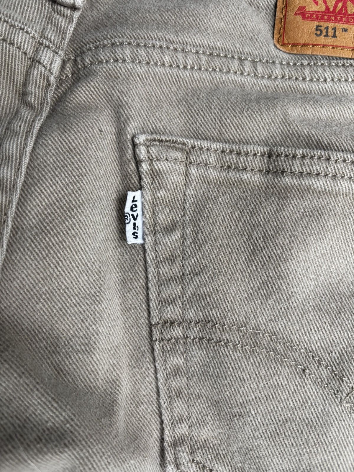 Levi's × Levi's Vintage Clothing LEVIS 511 Grey Denim Size US 33 - 3 Thumbnail