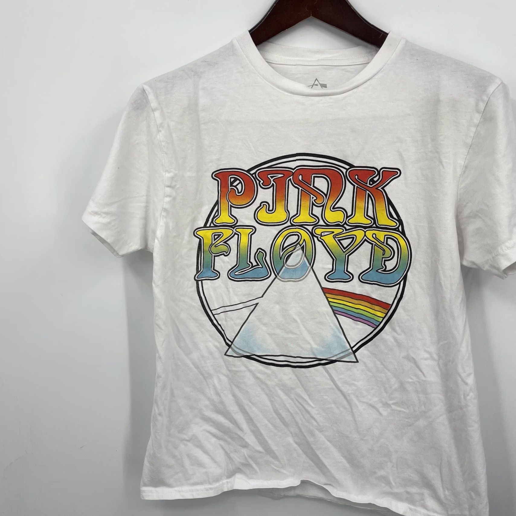 Vintage Pink Floyd Shirt Goodie Two Sleeves Graphic Tee Prism White Adult Medium Womens Size M / US 6-8 / IT 42-44 - 4 Thumbnail