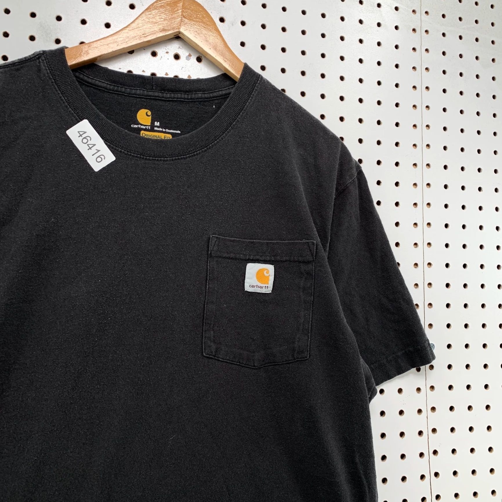 Carhartt Carhartt Pocket Shirt Mens M Black Crew Neck Short Sleeve T-Shirt Pockets Workwear 2020s Mens Size US M / EU 48-50 / 2 - 5 Thumbnail