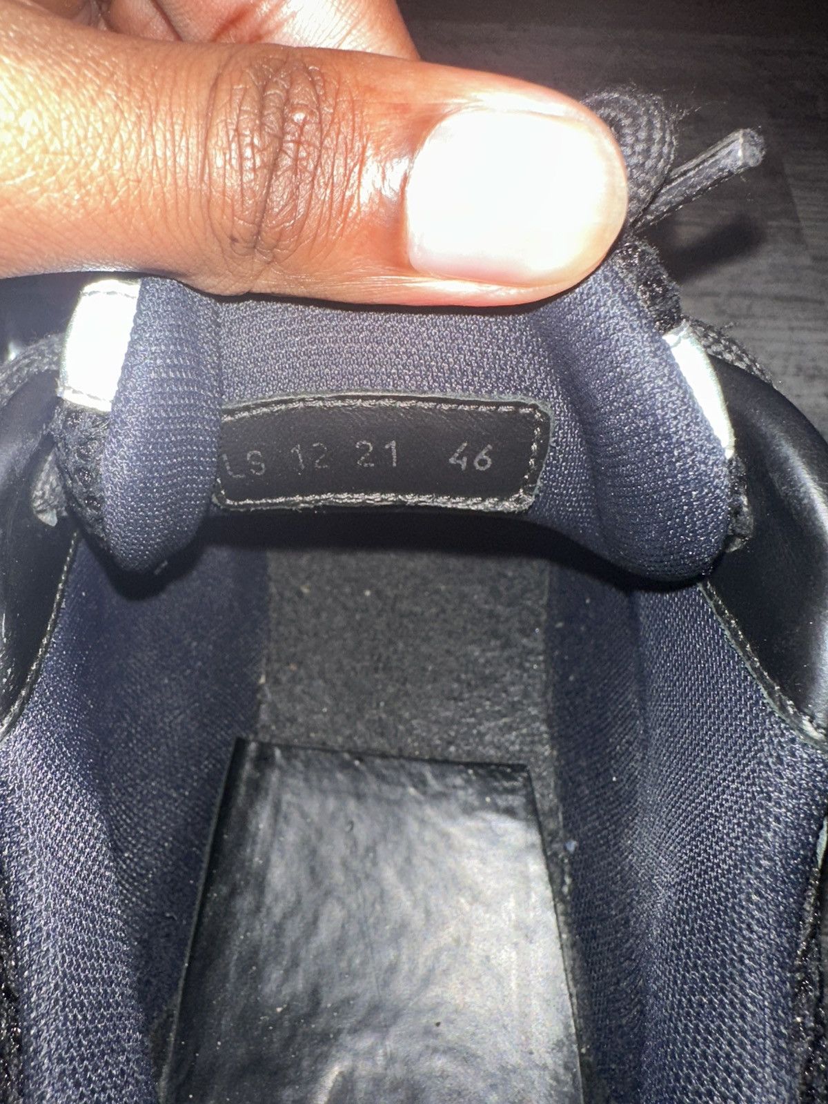 Dior Dior B22 Black/Silver Size US 13 / EU 46 - 8 Thumbnail