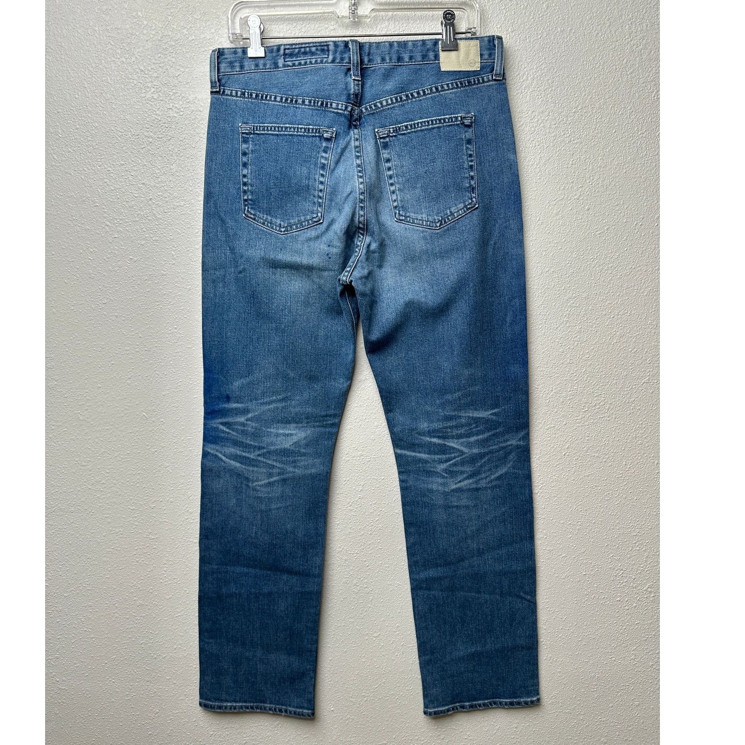 AG Adriano Goldschmied AG The Sloan Jeans Medium Wash Women US 29 Straight Leg Size 29" - 3 Thumbnail