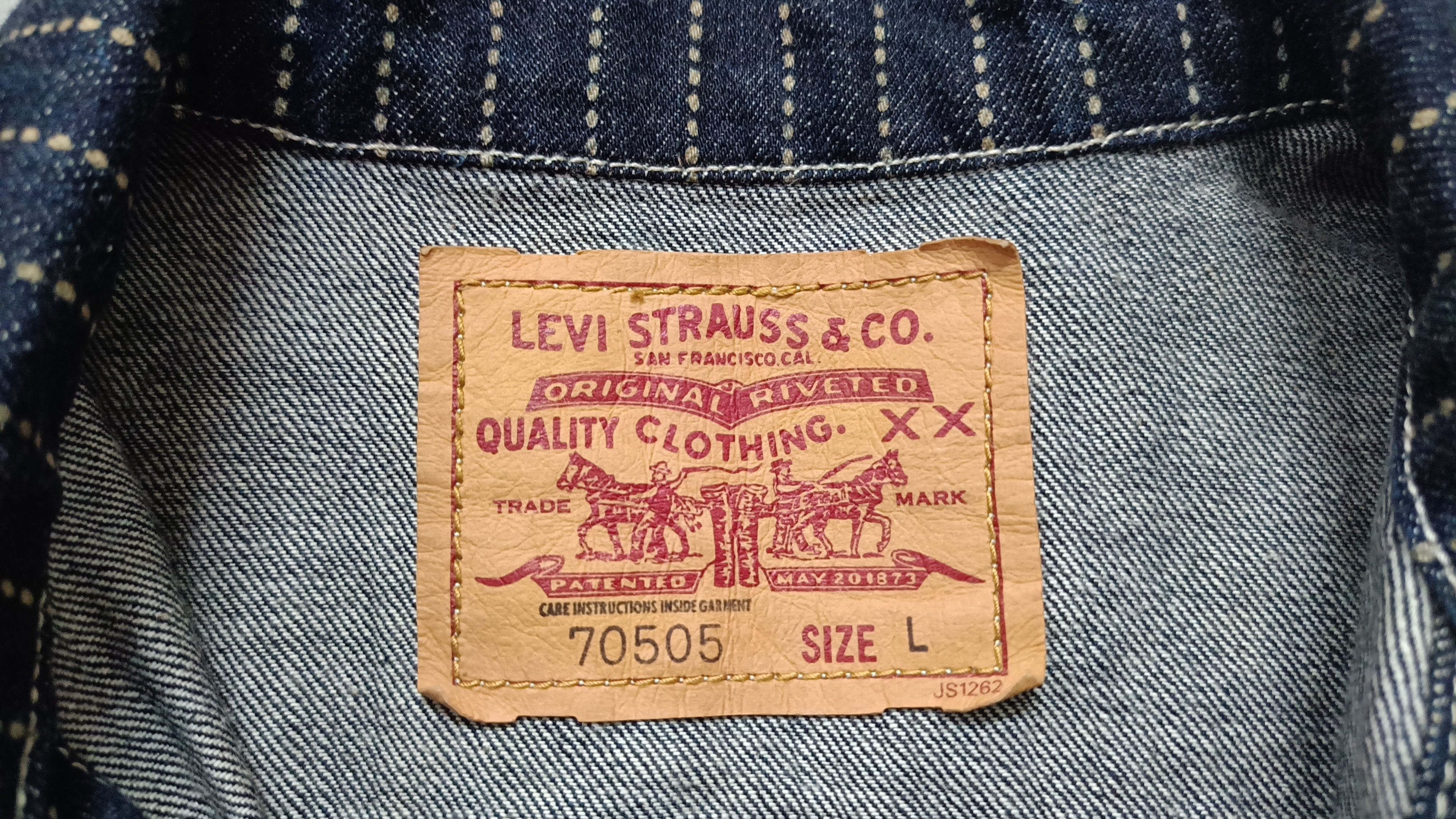 Levi's 🔥🔥 Rare Levi's Jacket Wabash Jeans Size US L / EU 52-54 / 3 - 3 Thumbnail