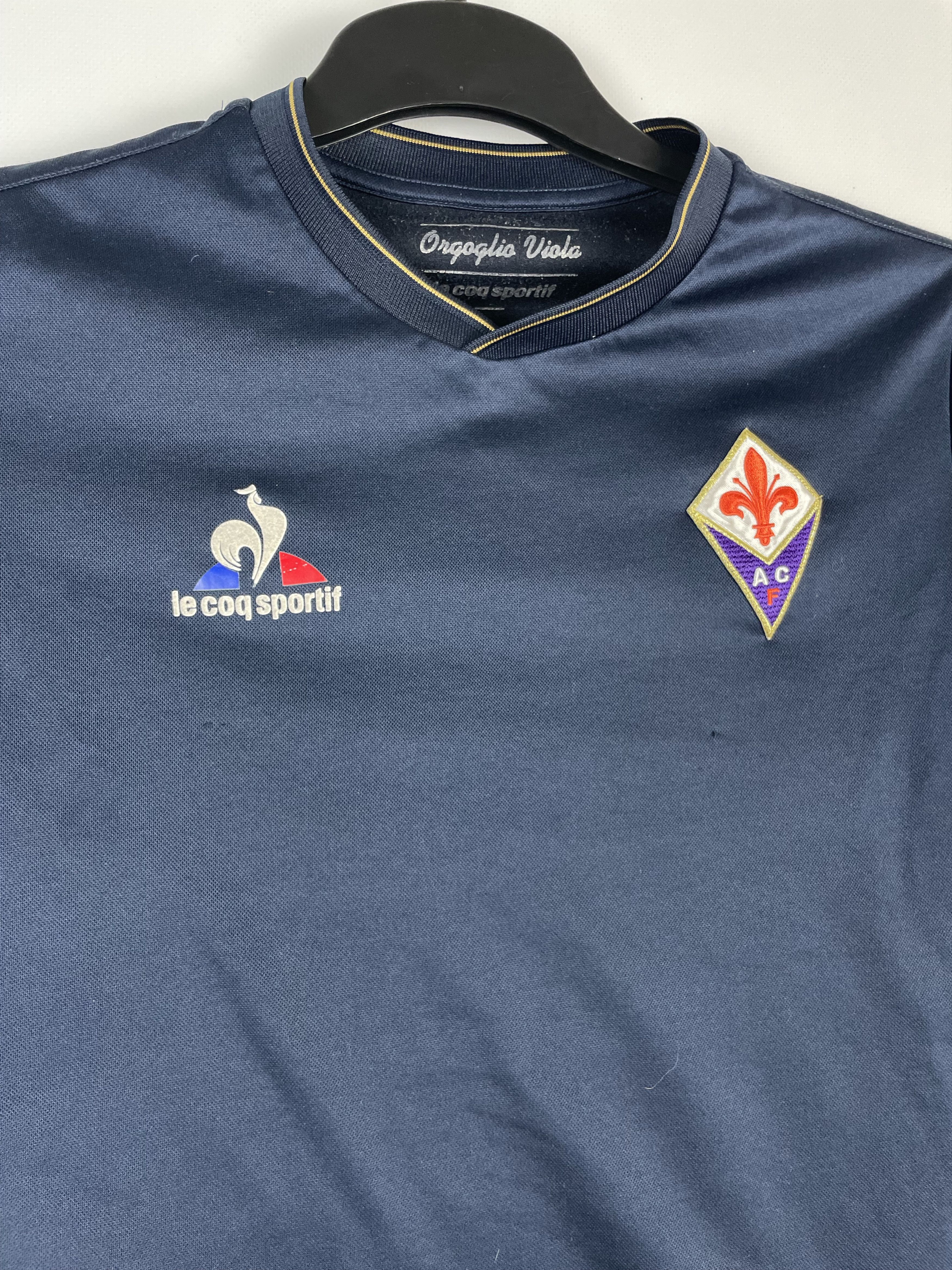 Le Coq Sportif Fiorentina Home Italy Football Soccer Jersey Size US S / EU 44-46 / 1 - 4 Thumbnail