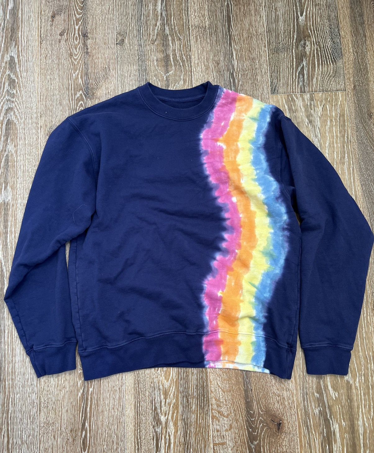 Madhappy Mad happy tie dye blank crewneck sweater Grailed