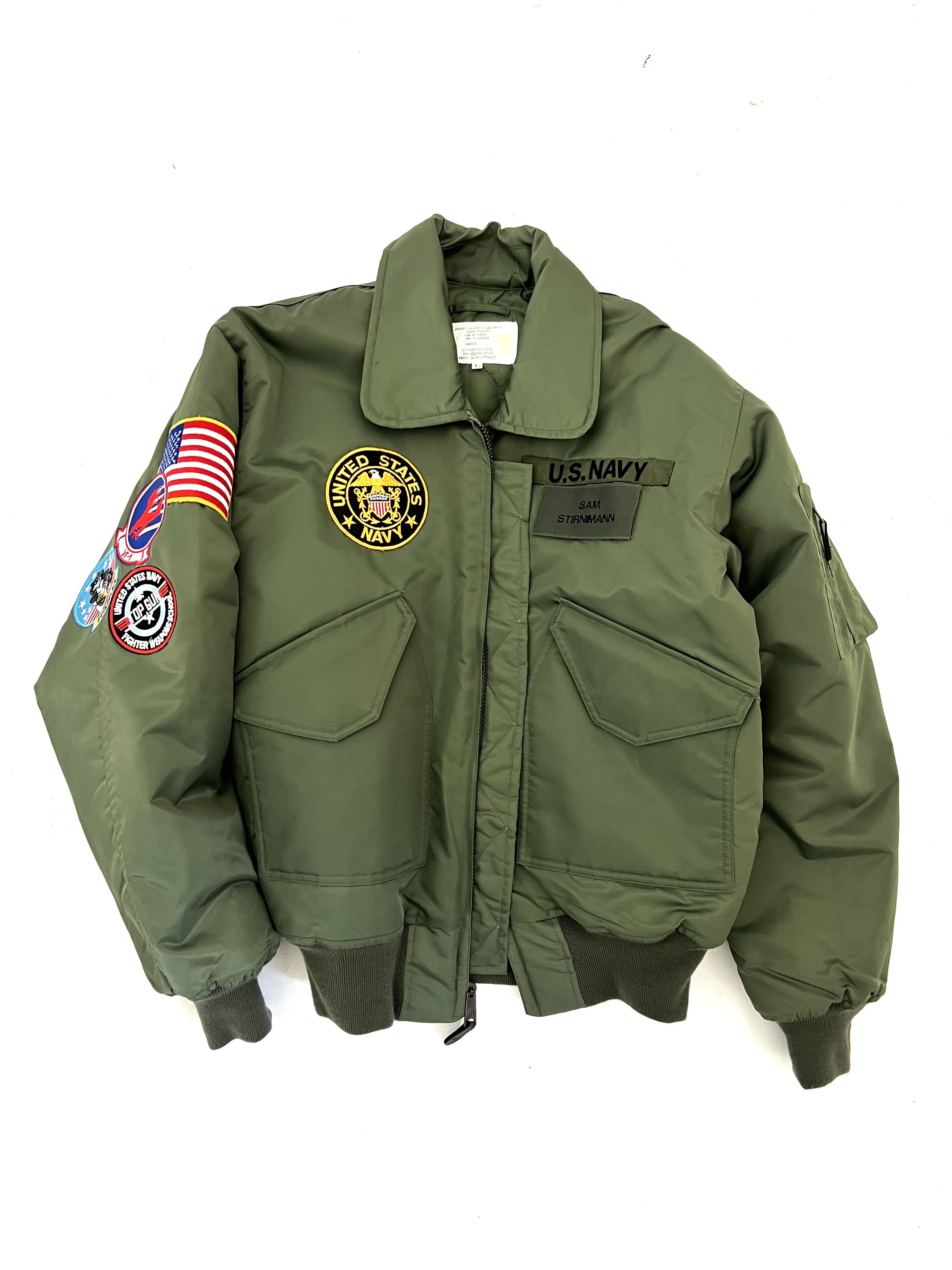 Jacket FLYER'S CWU 45-P Tomcat Nylon Puffed Bomber