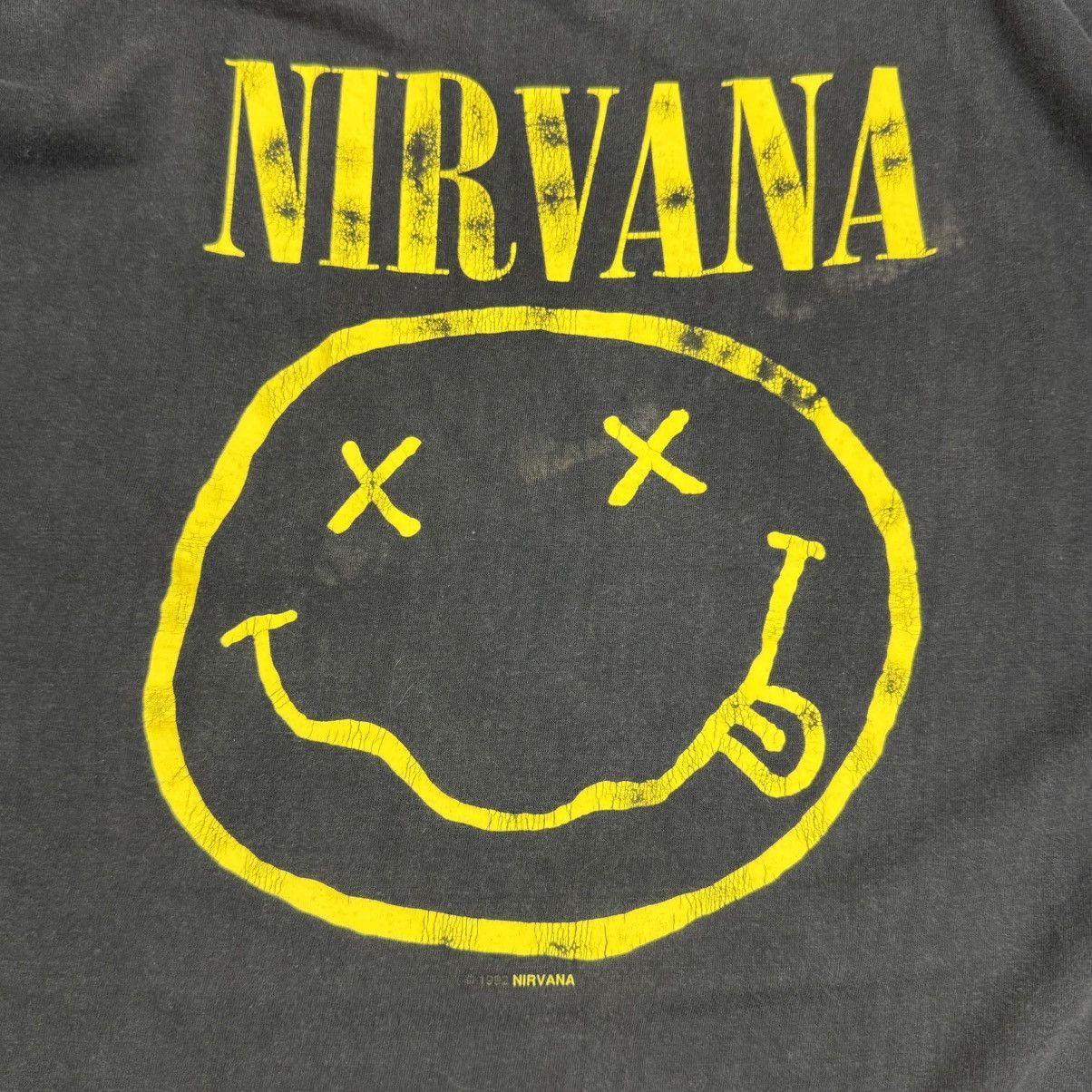 Nirvana Nirvana Smiley Shirt 1992 Size US XL / EU 56 / 4 - 6 Thumbnail