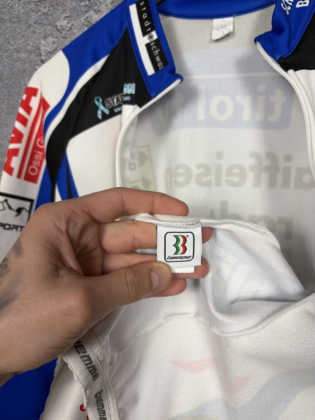 Bicycle Biemme Vintage Bicycle Jersey Long Sleeve Mercedes Benz Size US M / EU 48-50 / 2 - 8 Thumbnail