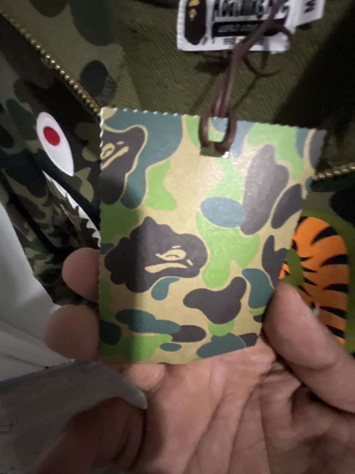 Bape 1st Camo Shark Full Zip Hoodie Size US M / EU 48-50 / 2 - 12 Thumbnail