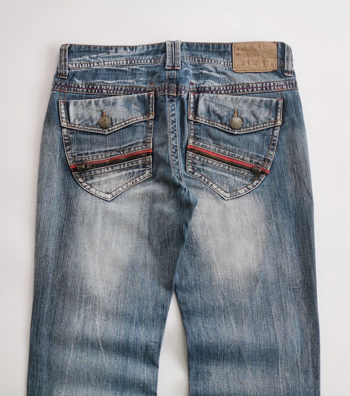 Japanese Brand Original Jeans E Pluribus Unum Zipper Jeans Size US 36 / EU 52 - 3 Thumbnail