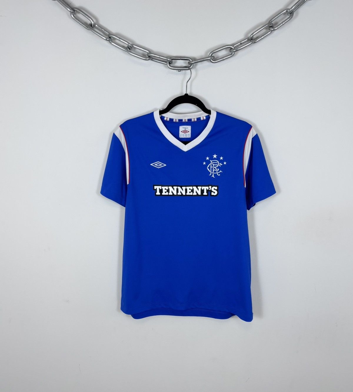 Umbro Umbro Rangers 2011/2012 Home Football Soccer Jersey Shirt Size L / US 10 / IT 46 - 1 Thumbnail