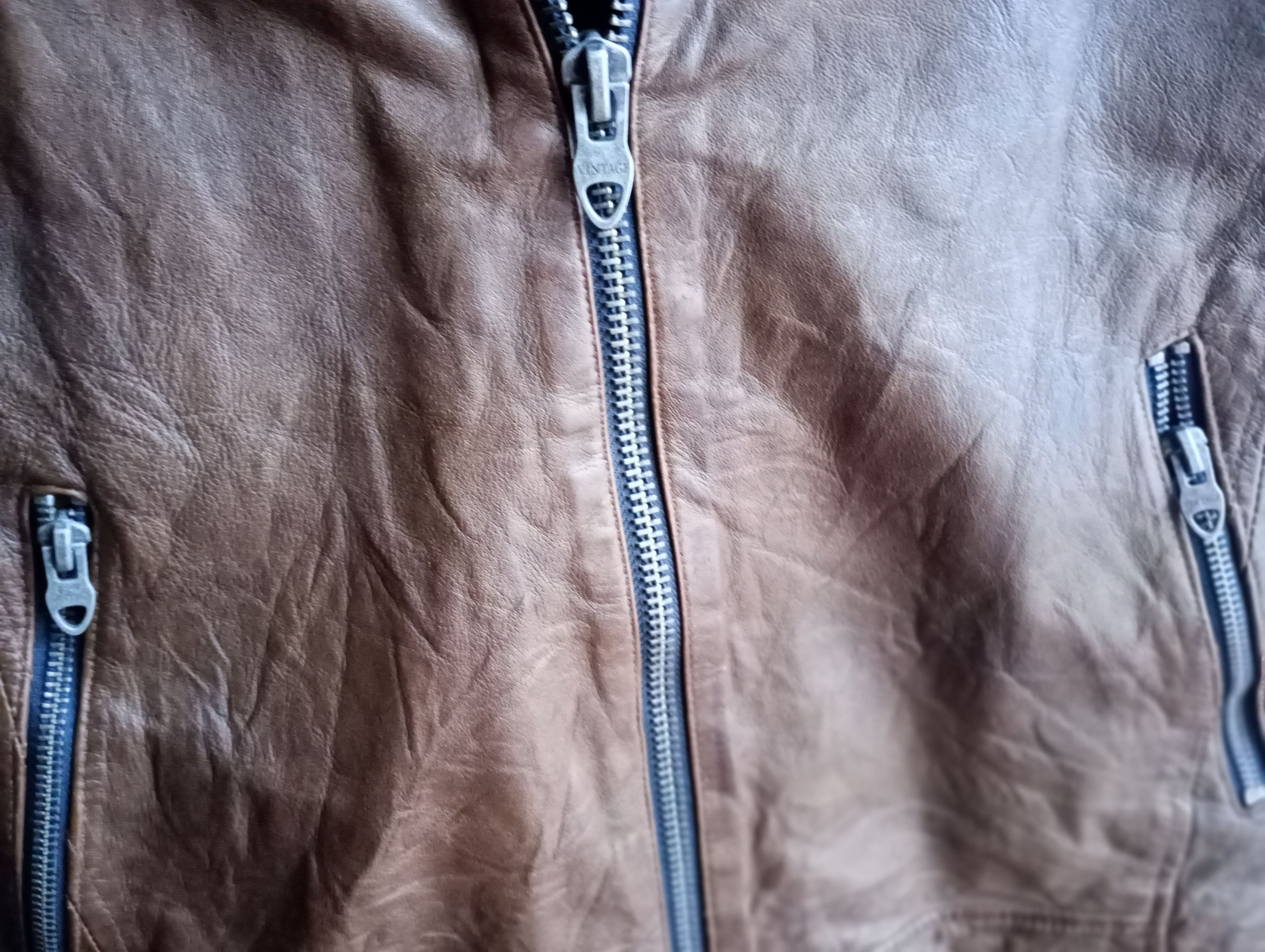 Jack & Jones leather jacket - lambskin L vintage Jack & Jones Size US L / EU 52-54 / 3 - 3 Thumbnail