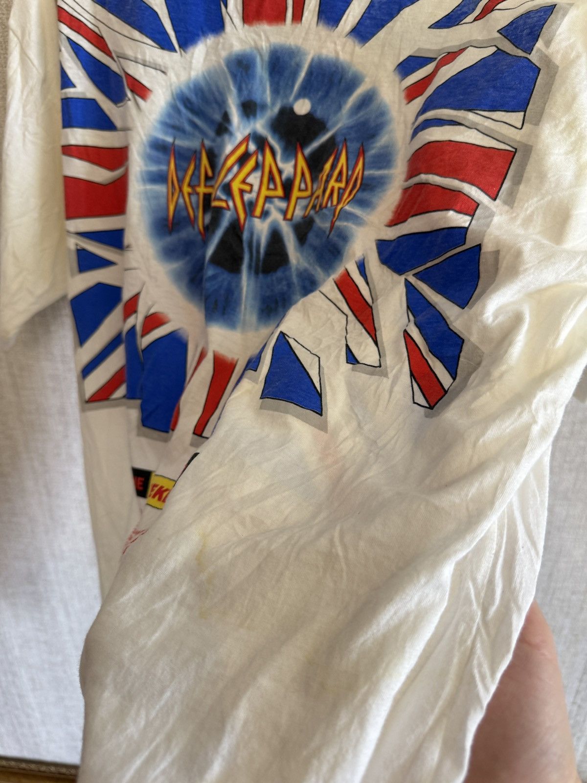Band Tees Vintage Def Leppard 1992 The 7-Day Weekend Tour Rock T Shirt Size US XL / EU 56 / 4 - 7 Thumbnail