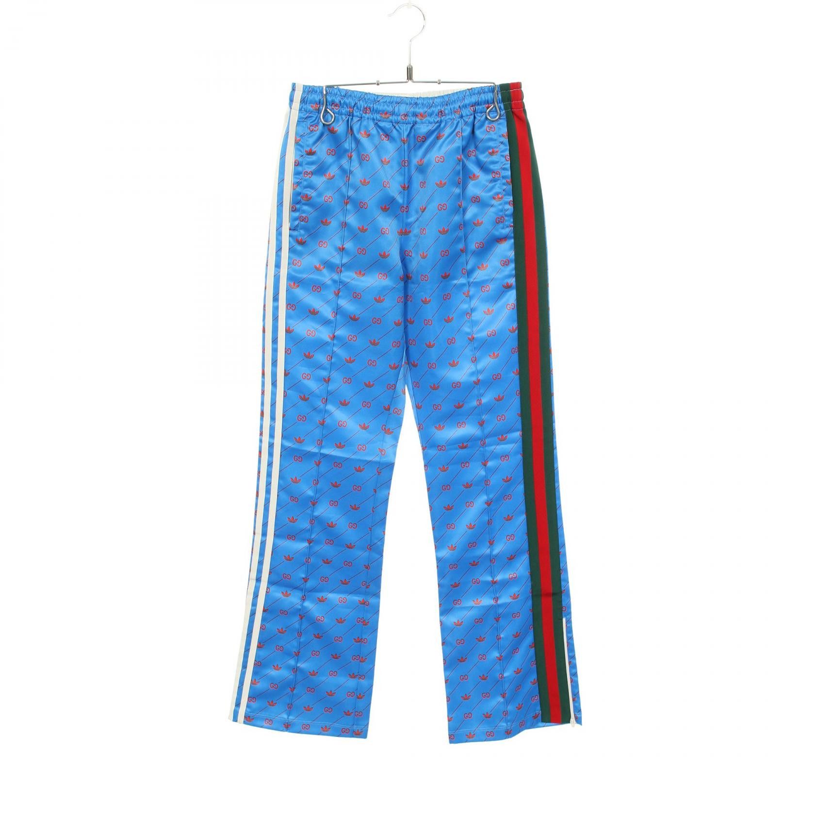 Gucci Gucci Gucci × adidas polyester pants Textile Pants DUTY FREE for USA Size ONE SIZE - 1 Thumbnail