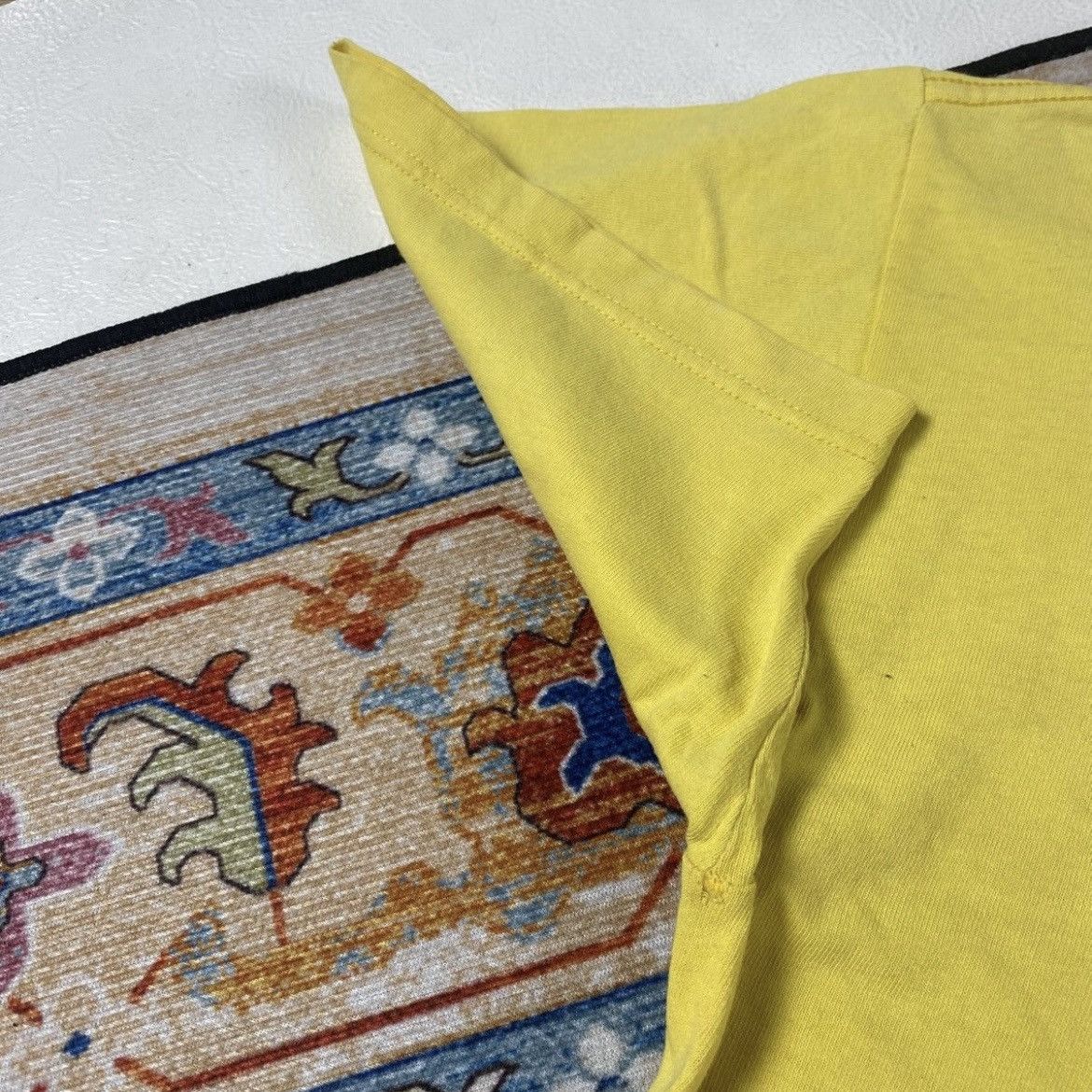 4GSELLER Vintage aero smith yellow tshirt band Size US M / EU 48-50 / 2 - 6 Thumbnail