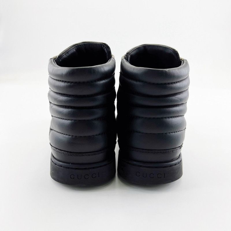 Gucci Gucci High-Top Leather Sneakers for Men -2508 Size US 7.5 / EU 40-41 - 3 Thumbnail