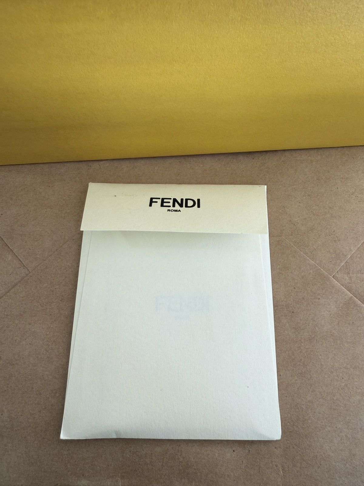 Fendi Logo Calf Leather White Sneakers Size US 7 / EU 40 - 9 Thumbnail