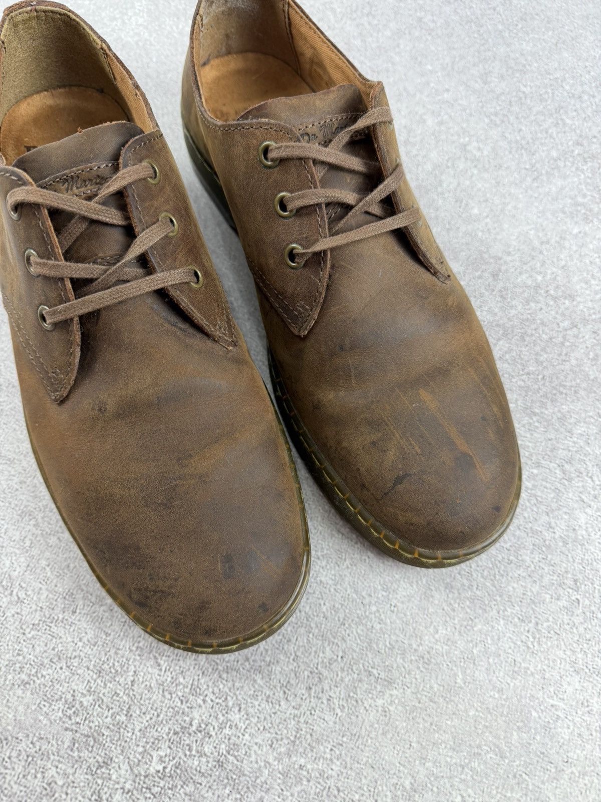 Dr. Martens Dr. Martens Coronado Leather Brown Shoes Size US 12 Size US 12 / EU 45 - 2 Thumbnail