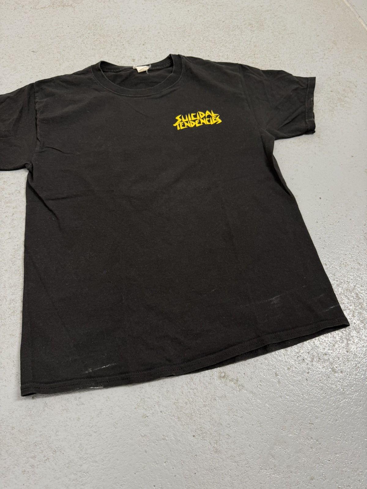 Band Tees Vintage 00s Suicidal Tendencies Backprint Rock Band T-Shirt Size US M / EU 48-50 / 2 - 3 Thumbnail