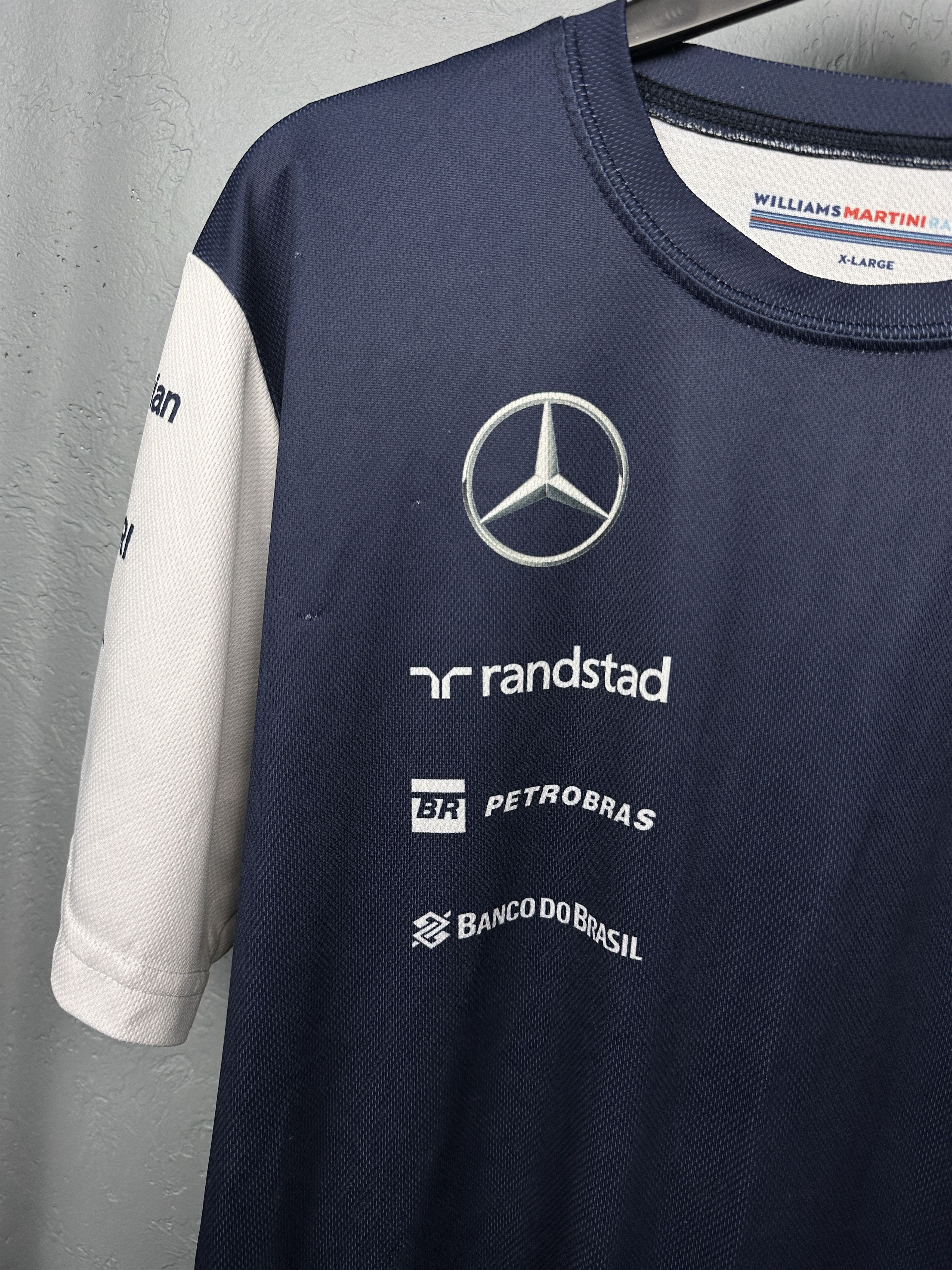 Mercedes-Benz Williams Racing Mercedes Benz AMG Martini Racing T-Shirt Tee Size US XL / EU 56 / 4 - 3 Thumbnail
