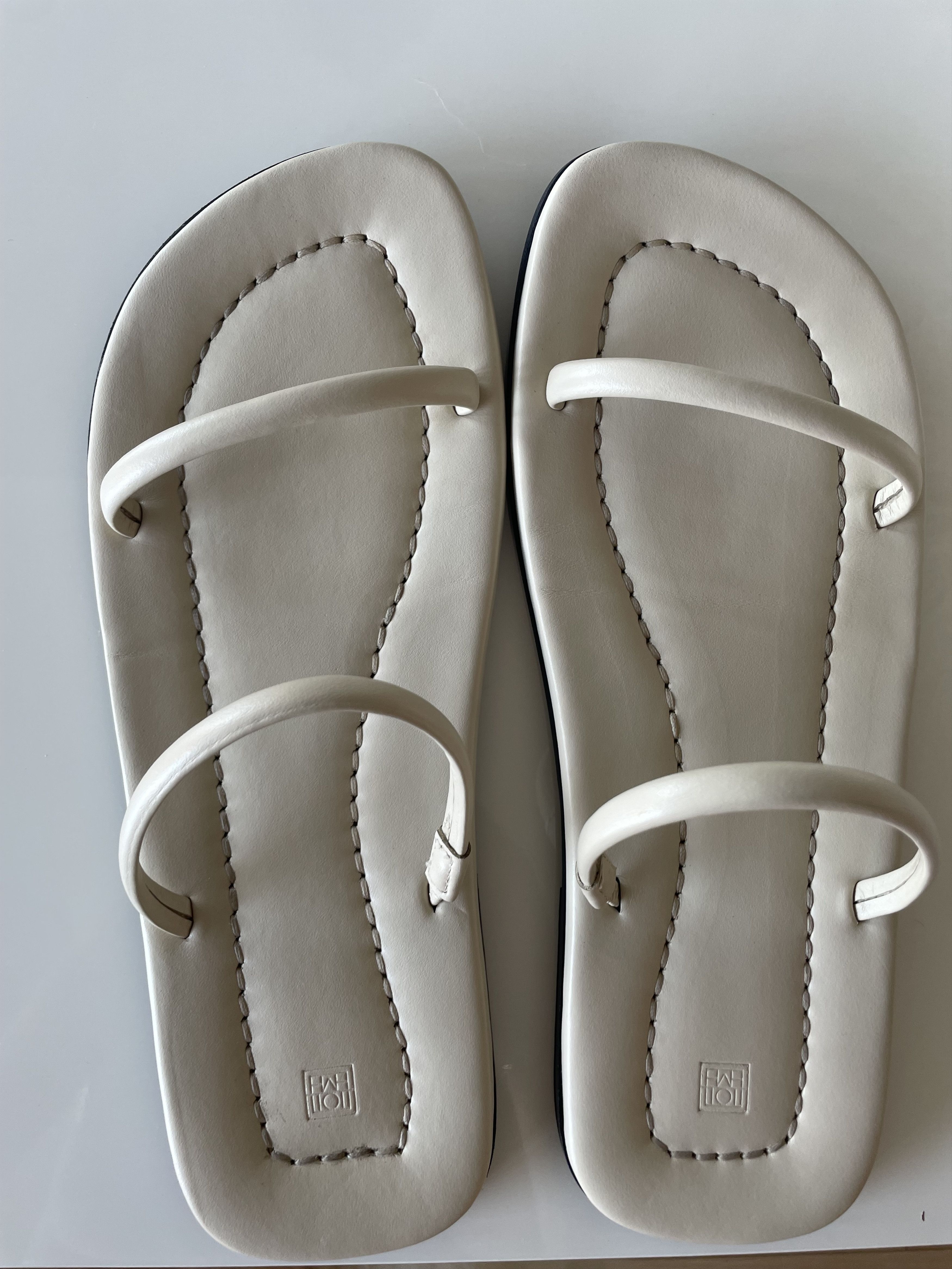 Toteme Toteme the city leather slides Size US 10 / IT 40 - 2 Thumbnail