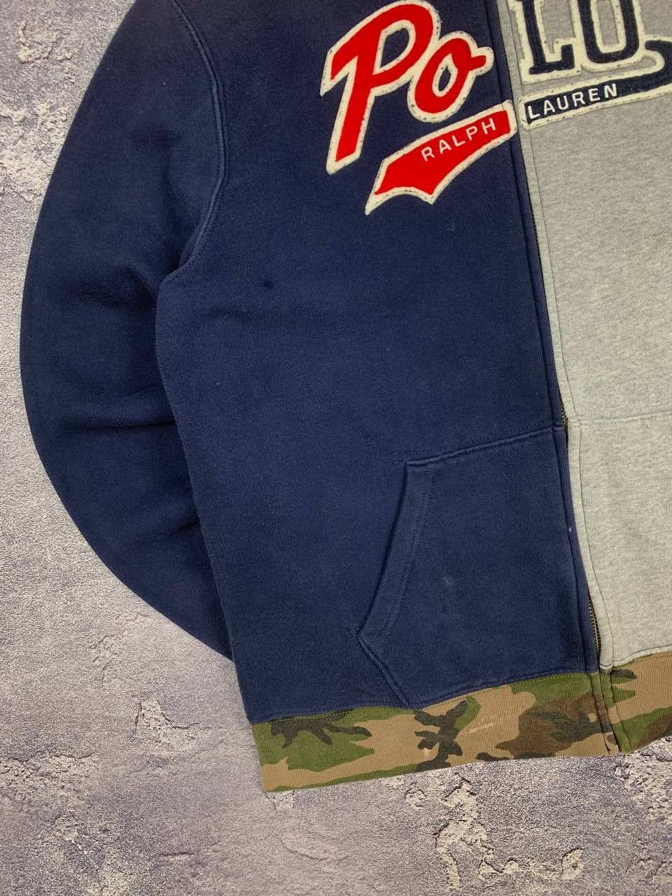 Polo Ralph Lauren Polo Ralph Lauren Full Zip Hoodie XL 18-20 Multicolor Camo Size US XL / EU 56 / 4 - 4 Thumbnail