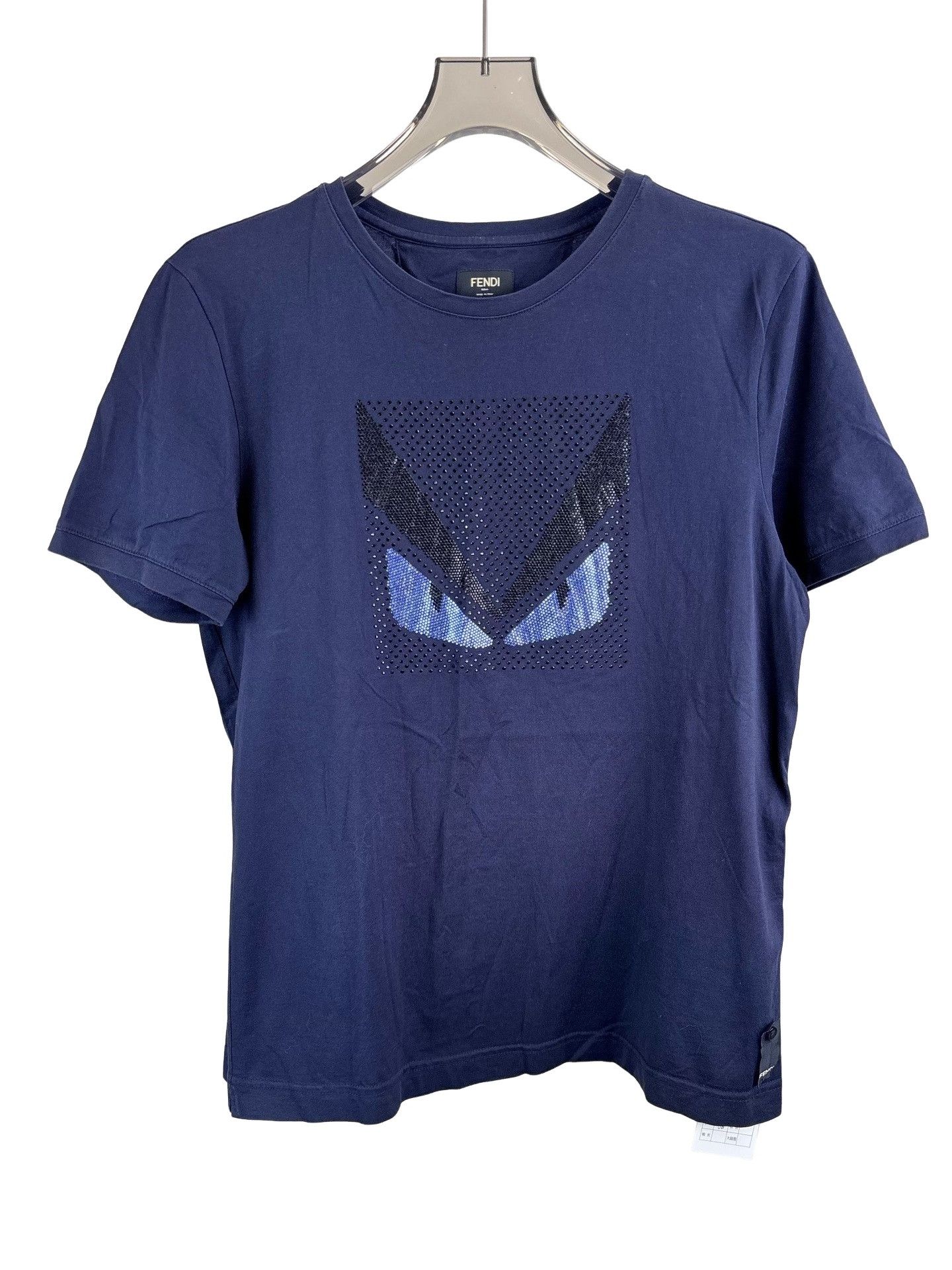 Fendi Fendi Rhinestone Monster Eye T-Shirt Size 50 Size US M / EU 48-50 / 2 - 1 Thumbnail