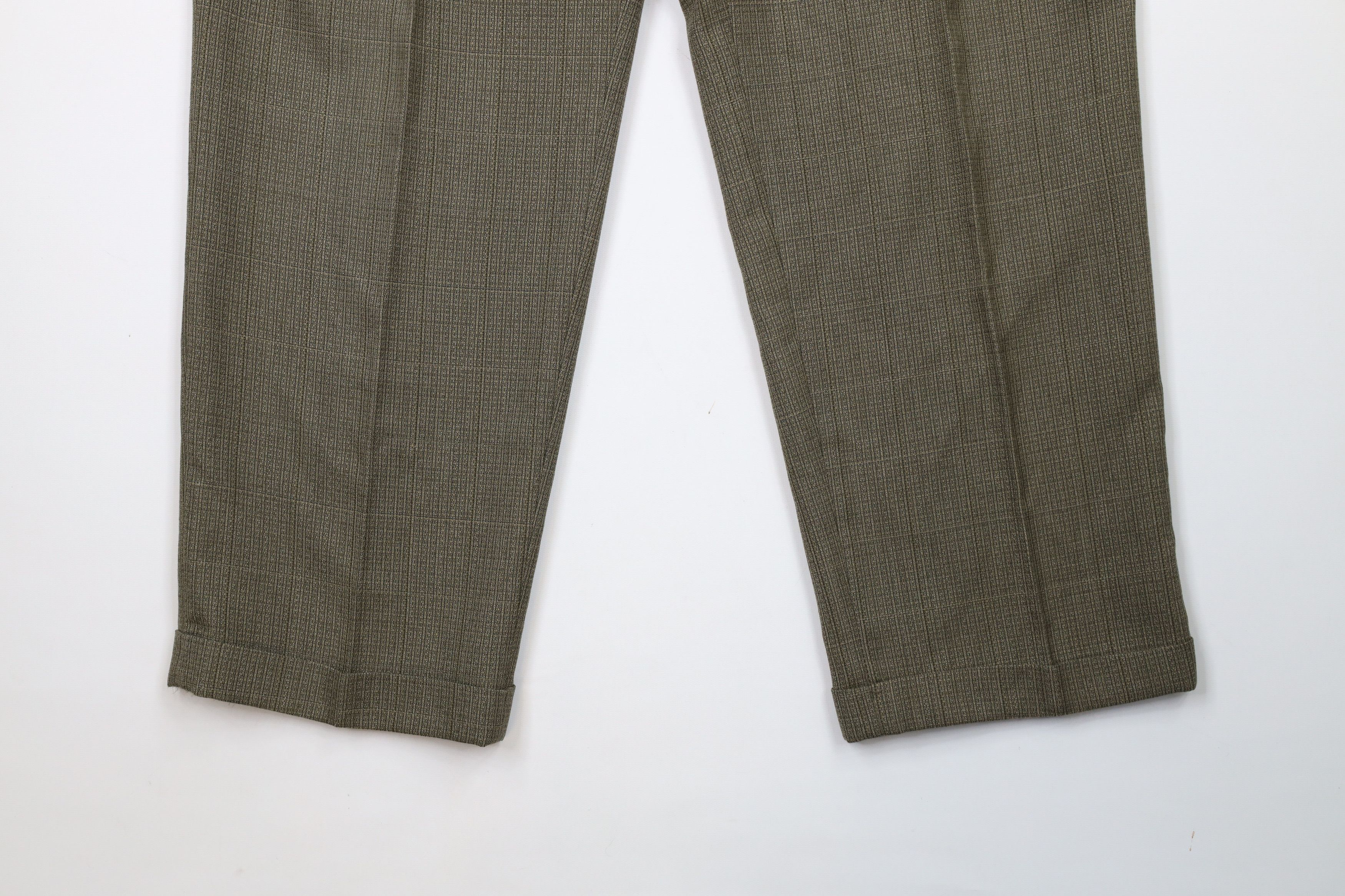 Vintage Vintage 90s Streetwear Wool Blend Wide Leg Chino Pants Size US 36 / EU 52 - 4 Thumbnail