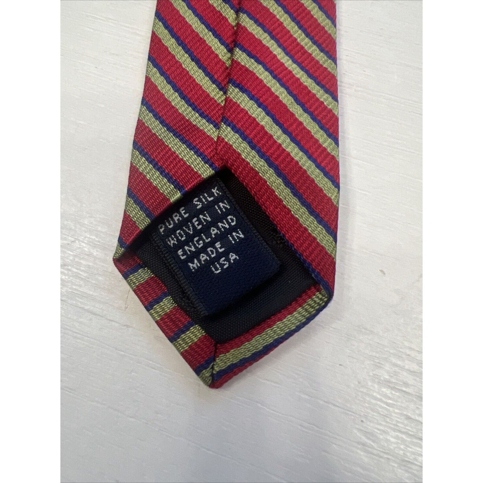 Brooks Brothers NWT Brooks Brothers Makers Silk Tie ~ Black Label ~ Red Size ONE SIZE - 5 Thumbnail