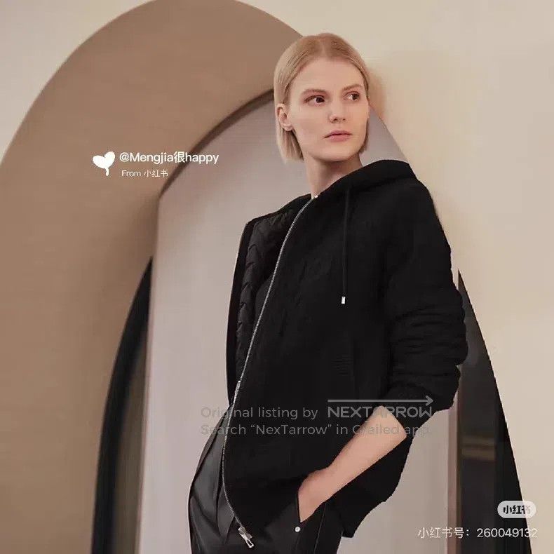 Hermes Hermes Wool Two-Sided Down Jacket (100% Virgin Wool with S Size XS / US 0-2 / IT 36-38 - 9 Thumbnail