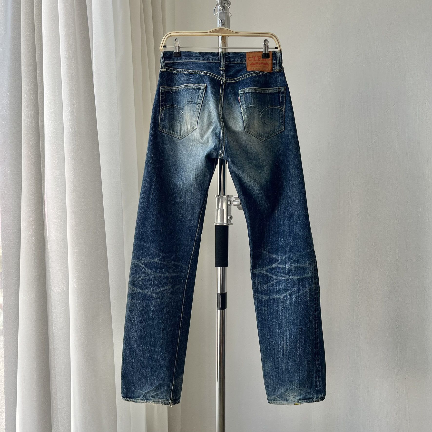 The Flat Head Size 28x32 Vintage Flat Head 3005 Straight Cut Jeans S1770 Size US 28 / EU 44 - 7 Thumbnail