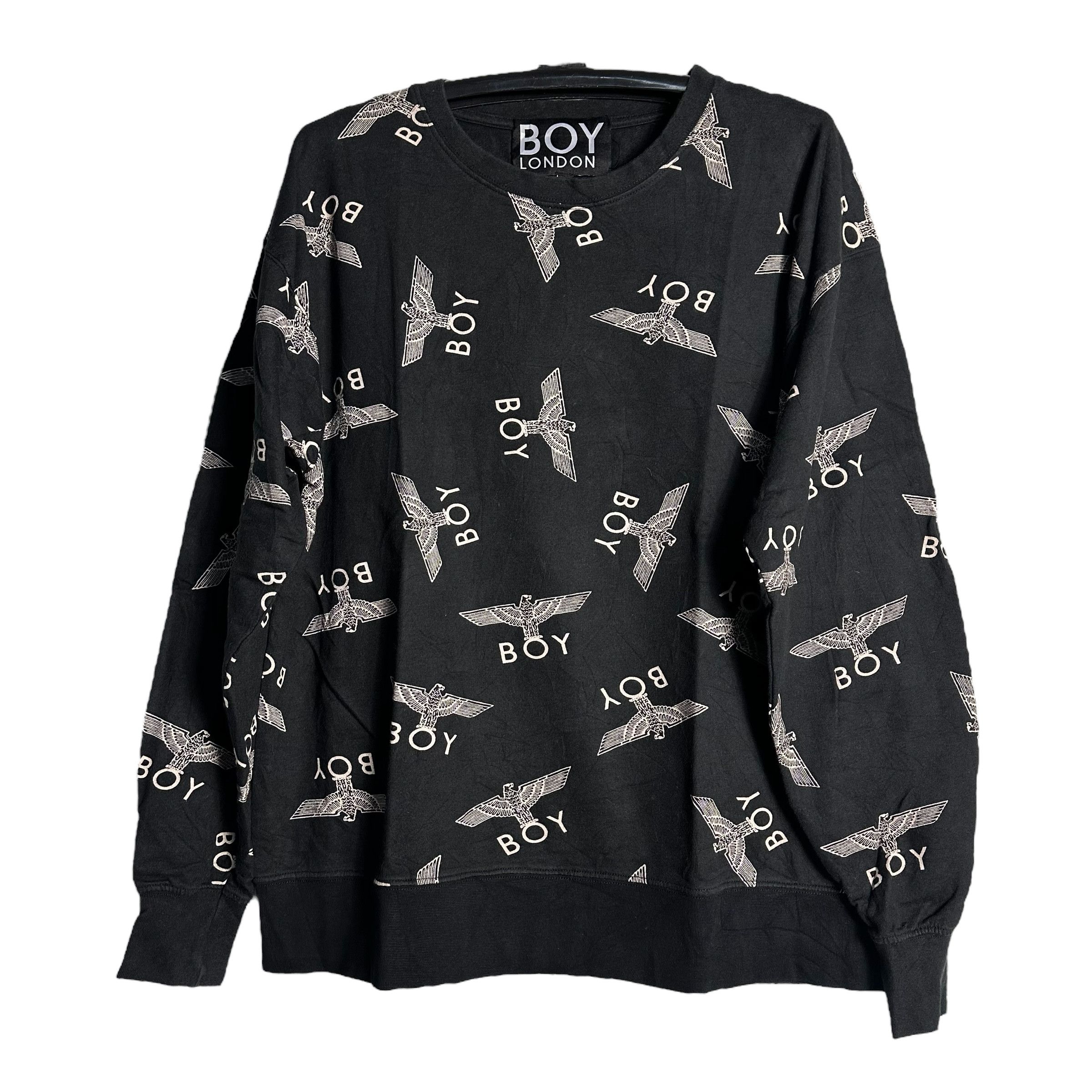 Boy London 🔥RARE🔥Vintage Boy London All Print Crewneck Sweatshirt Size US L / EU 52-54 / 3 - 1 Thumbnail