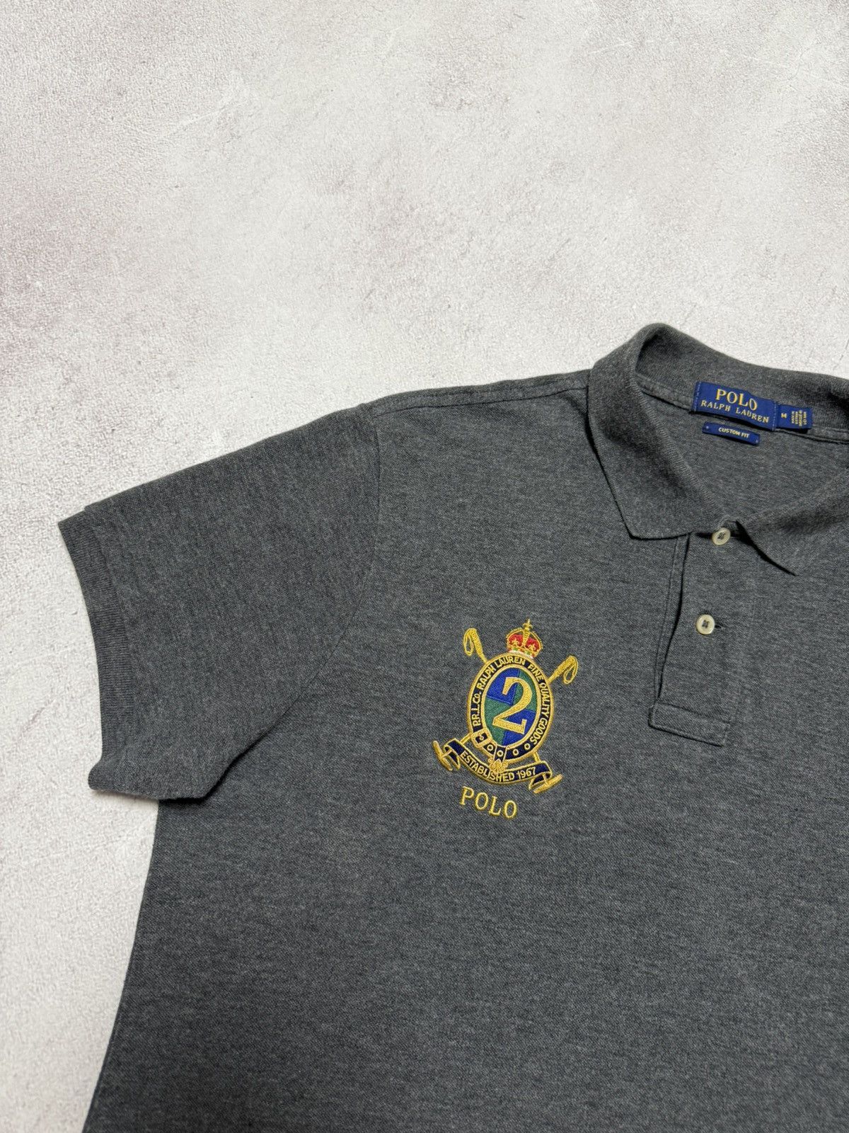Polo Ralph Lauren × RRL Ralph Lauren × Vintage Polo Ralph Lauren Polo T Shirt Big Logo Mens M size Size US M / EU 48-50 / 2 - 3 Thumbnail