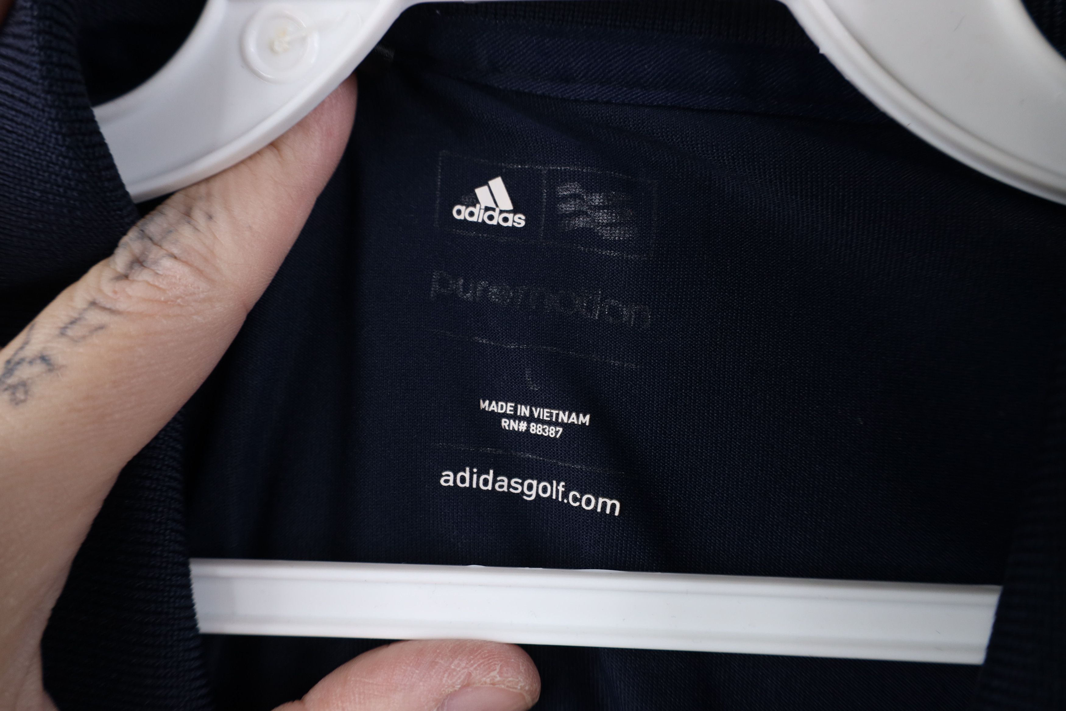 Adidas Adidas Golf Ann Arbor Parks and Recreation Polo Shirt Blue Size US L / EU 52-54 / 3 - 9 Thumbnail